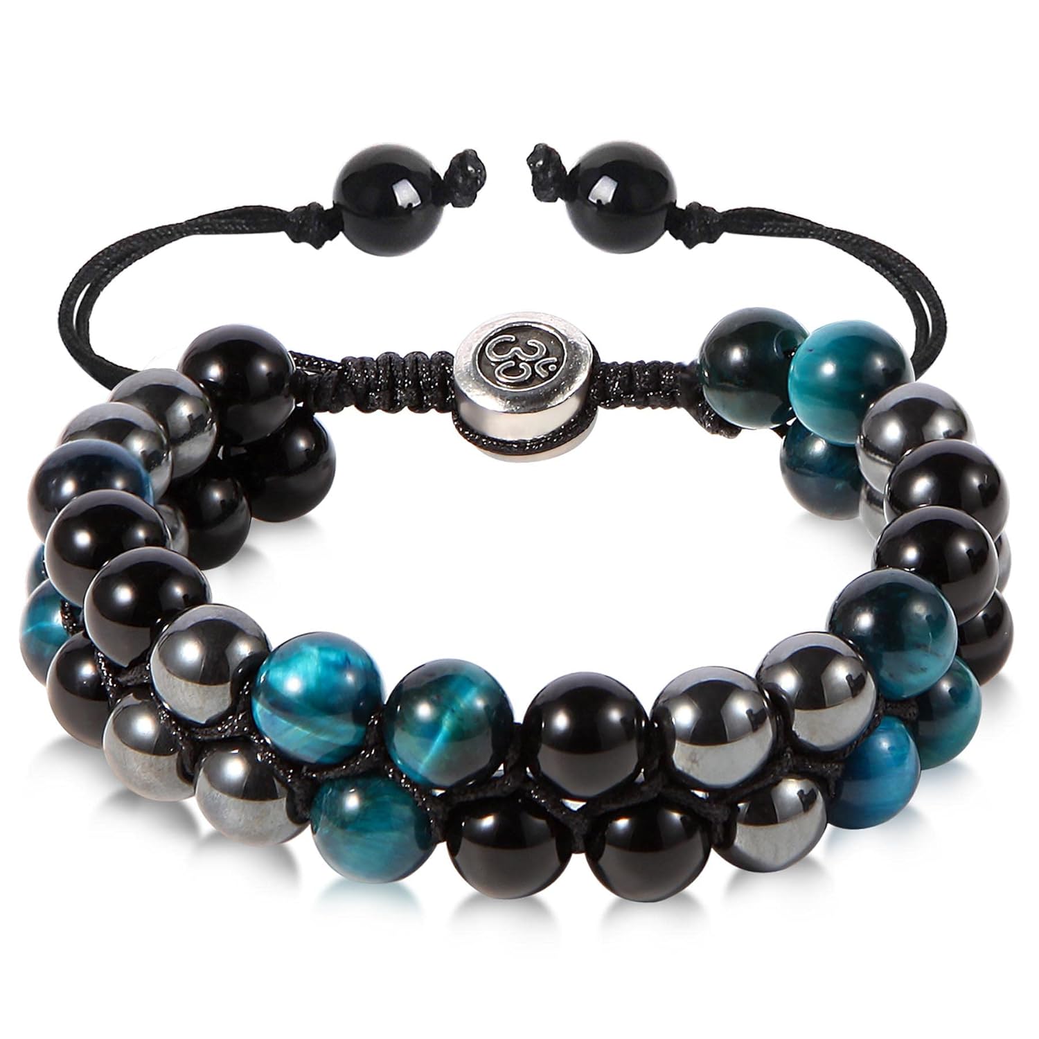 Triple Protection Bracelet - for Protect & Balance - Energy Crystal Bracelets fo...