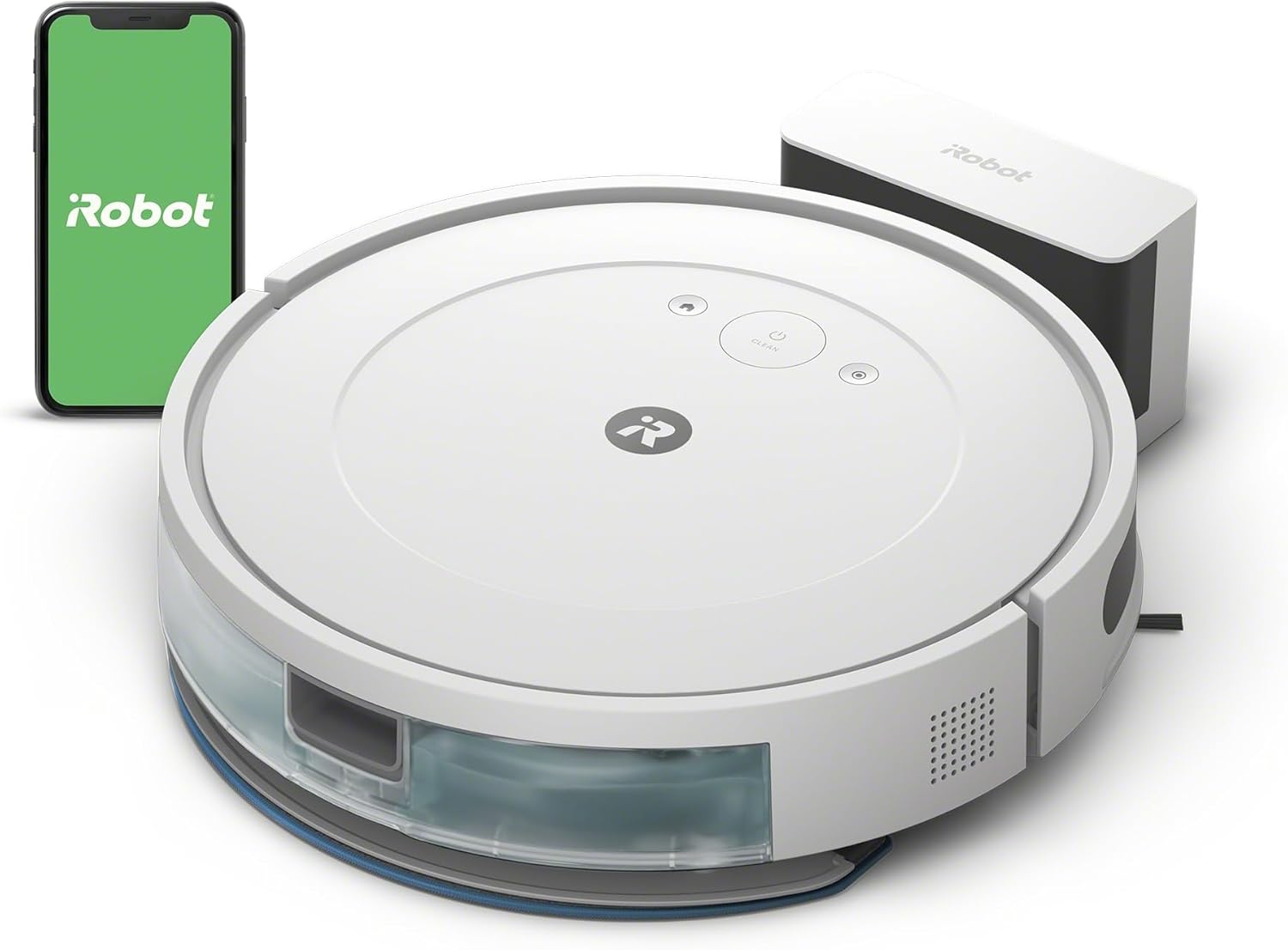 iRobot Roomba Combo Essential Vacuum and Mop Robot, Powerful Vacuuming and Moppi...