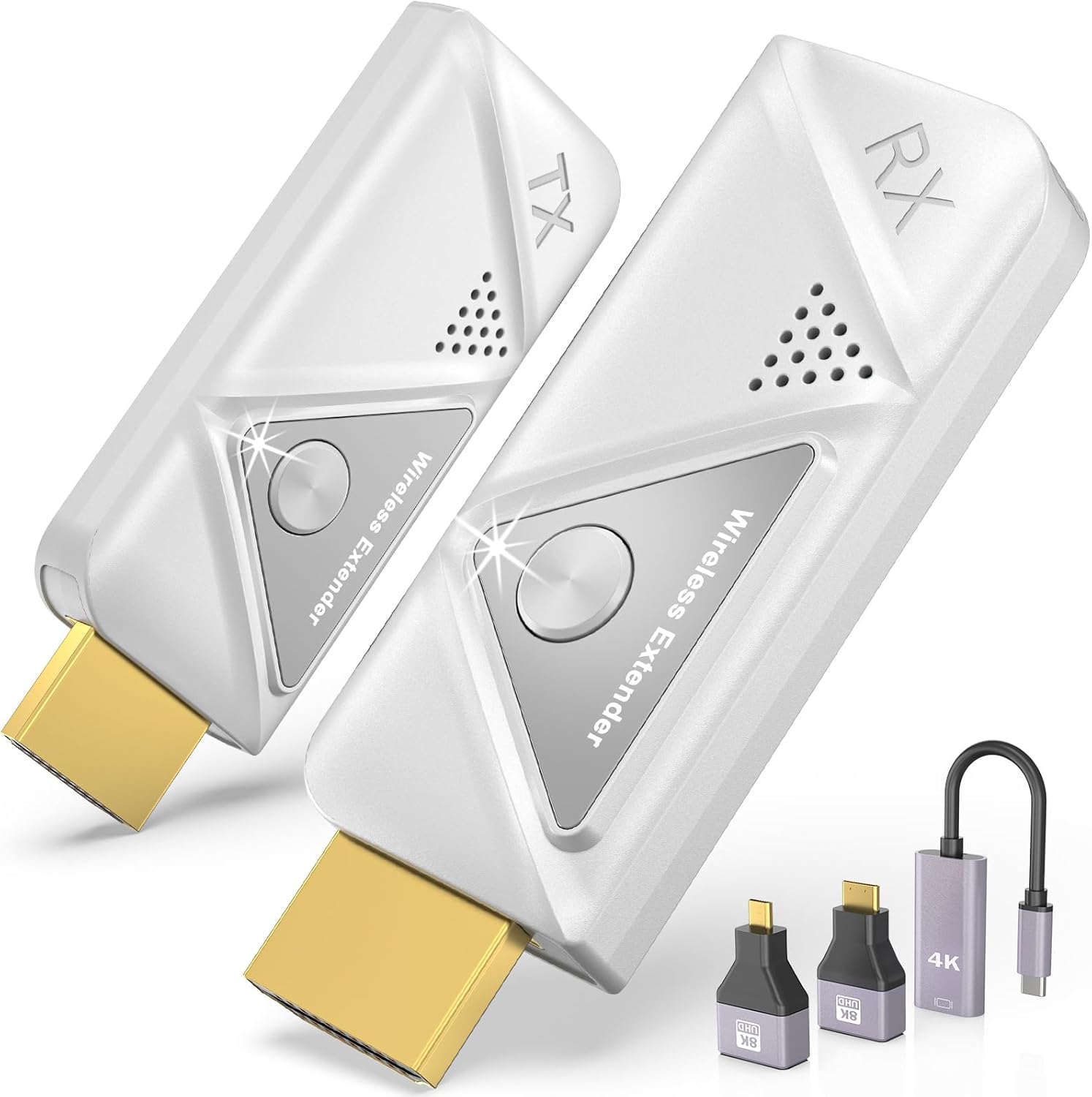 Wireless HDMI Transmitter and Receiver 100ft/30m,4K Decode 1080P Output Wireless...