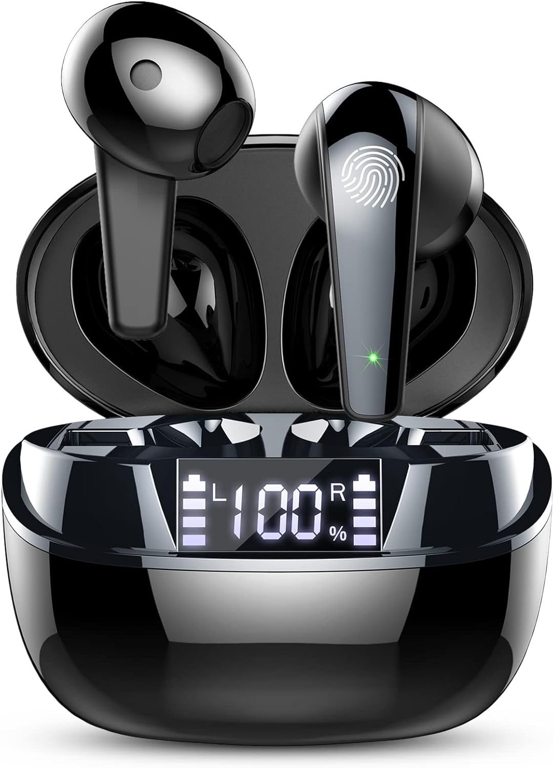 Wireless Earbuds Bluetooth 5.3 Earphones with HiFi Stereo Headphones Wireless, 4...