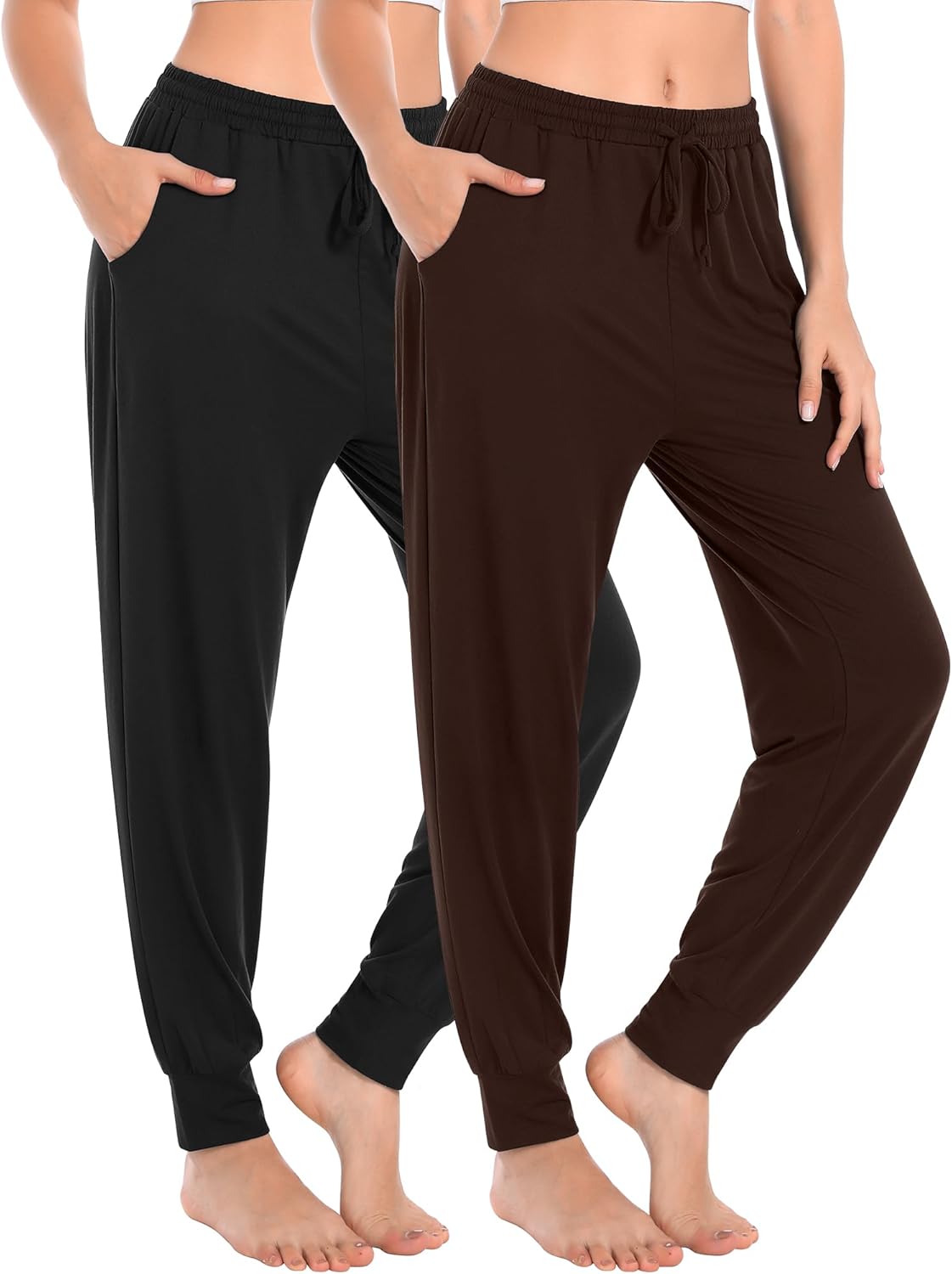 Envlon Womens Yoga Sweatpants Loose Lightweight Workout Joggers Pants Drawstring...