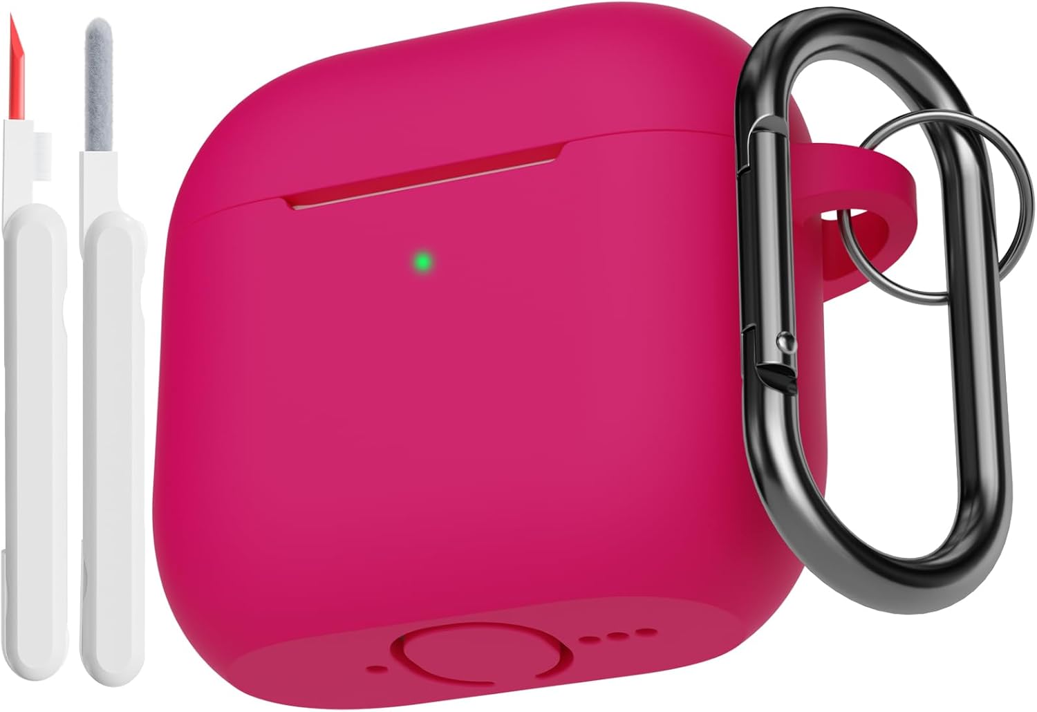 KOKOKA Case Cover Compatible for AirPods 4th Generation with Cleaner Kit, Soft S...