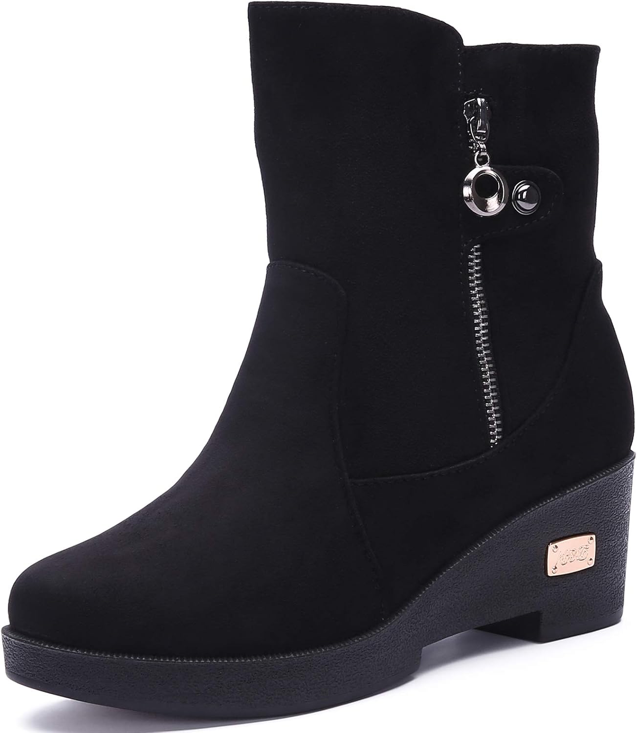Gaatpot Womens Ladies Winter Shoes Boots Fur Lining Warm Snow Boots Outdoor Ankl...