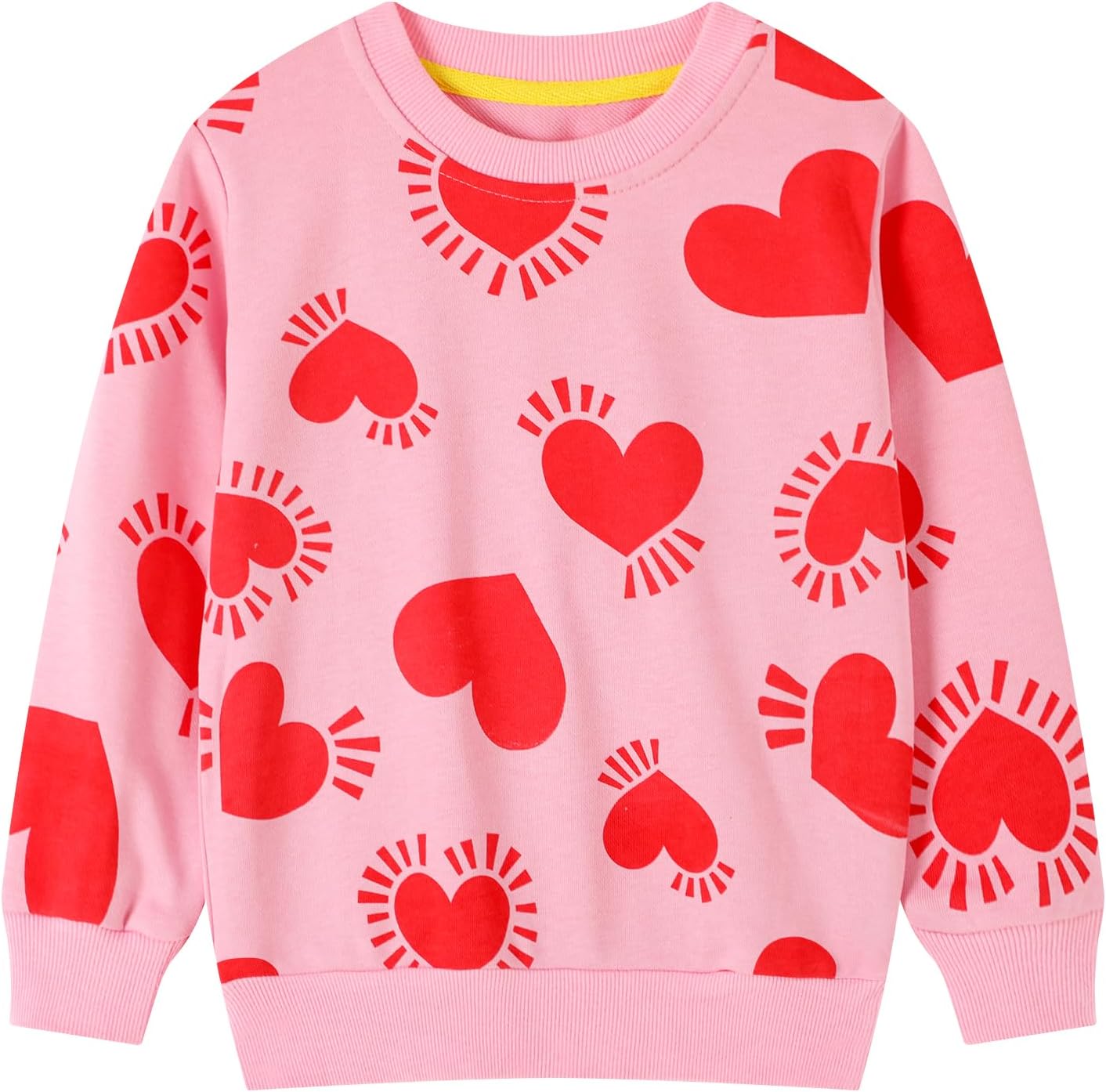 HILEELANG Girl Sweatshirts Halloween Christmas Crewneck Long Sleeve Pullover Cot...