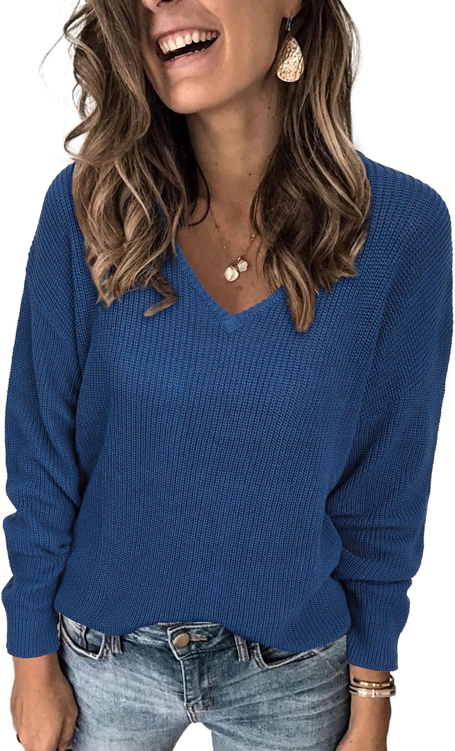 II ININ Women's Fall Sweater 2024 Long Sleeve Tops Fashion Outfits Trendy Casual...