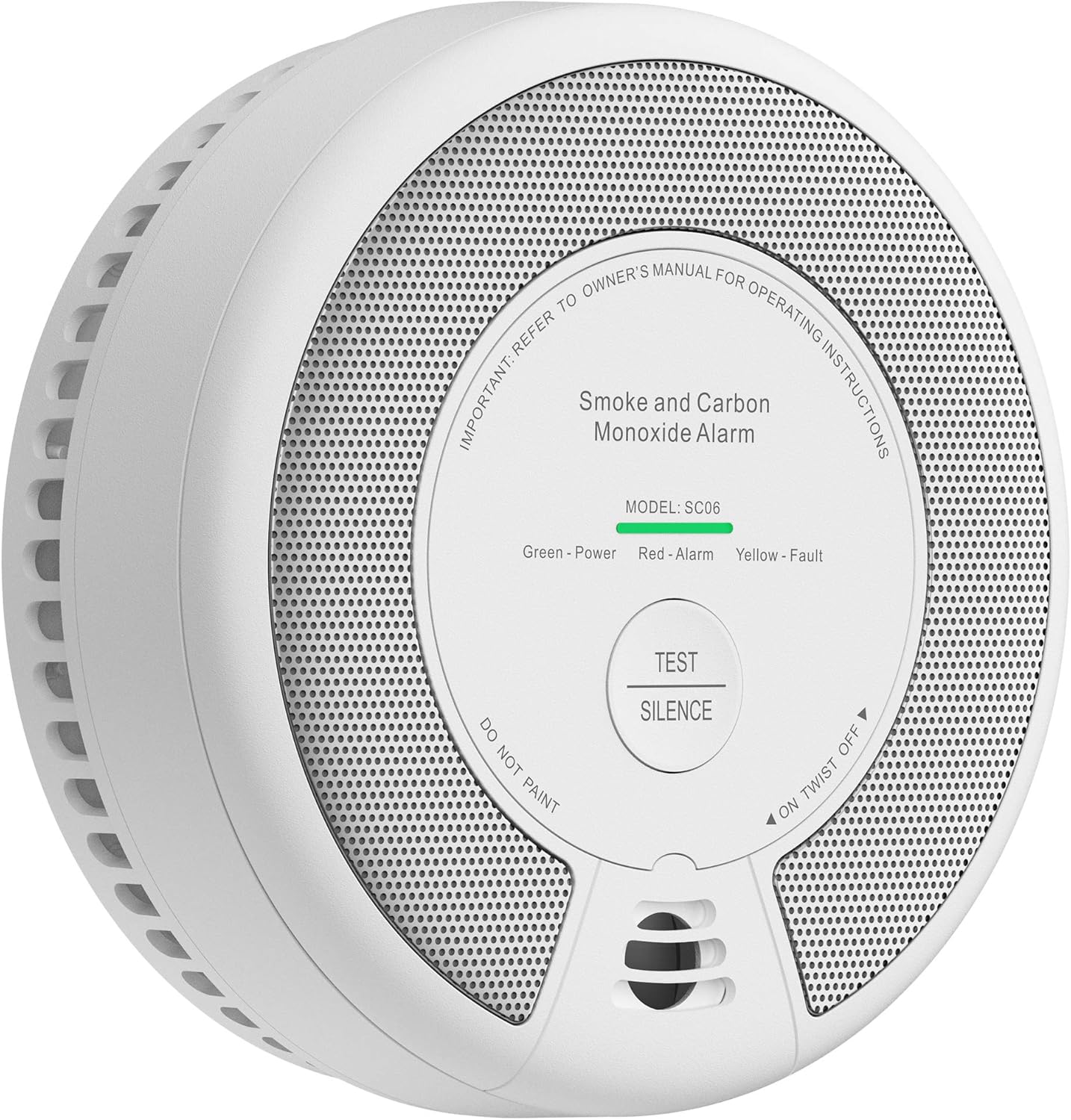 X-Sense 2-in-1 Smoke and Carbon Monoxide Detector Alarm (Not Hardwired), 10-Year...