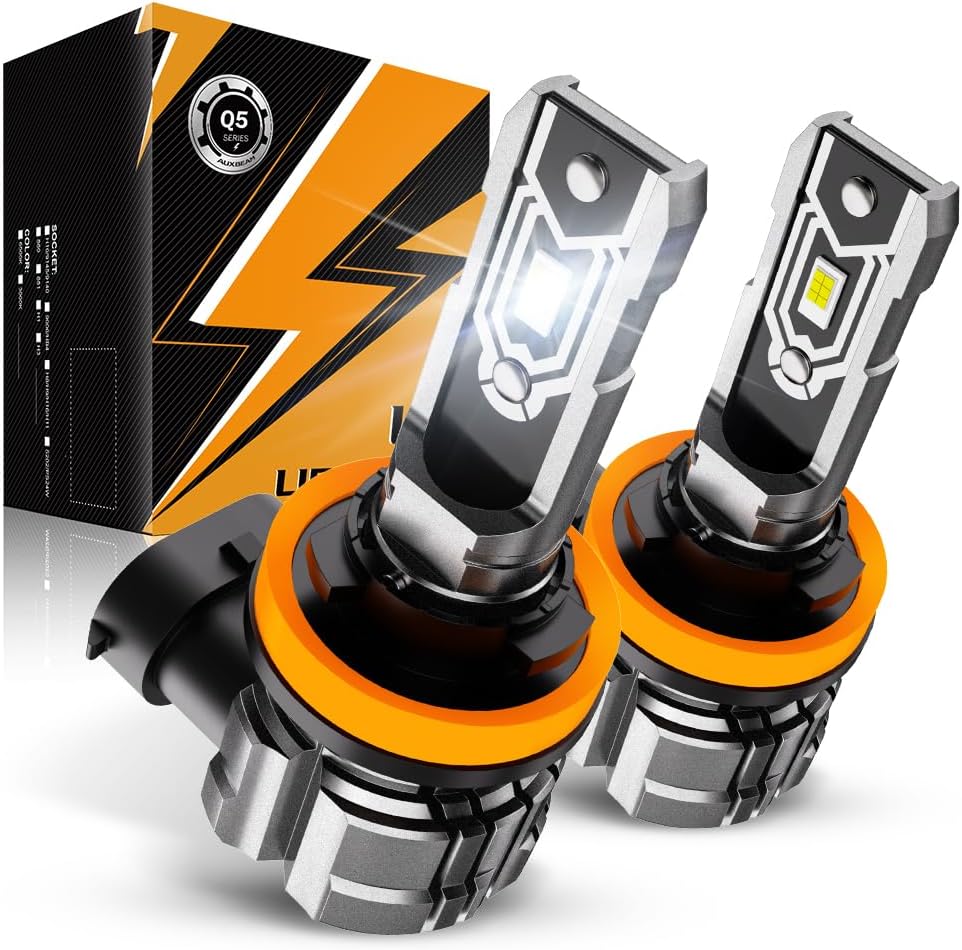 Auxbeam H11 H8 H9 Fog Lights, 10000LM 600% Brighter H8 H9 H16 H11 Fog Light, 650...