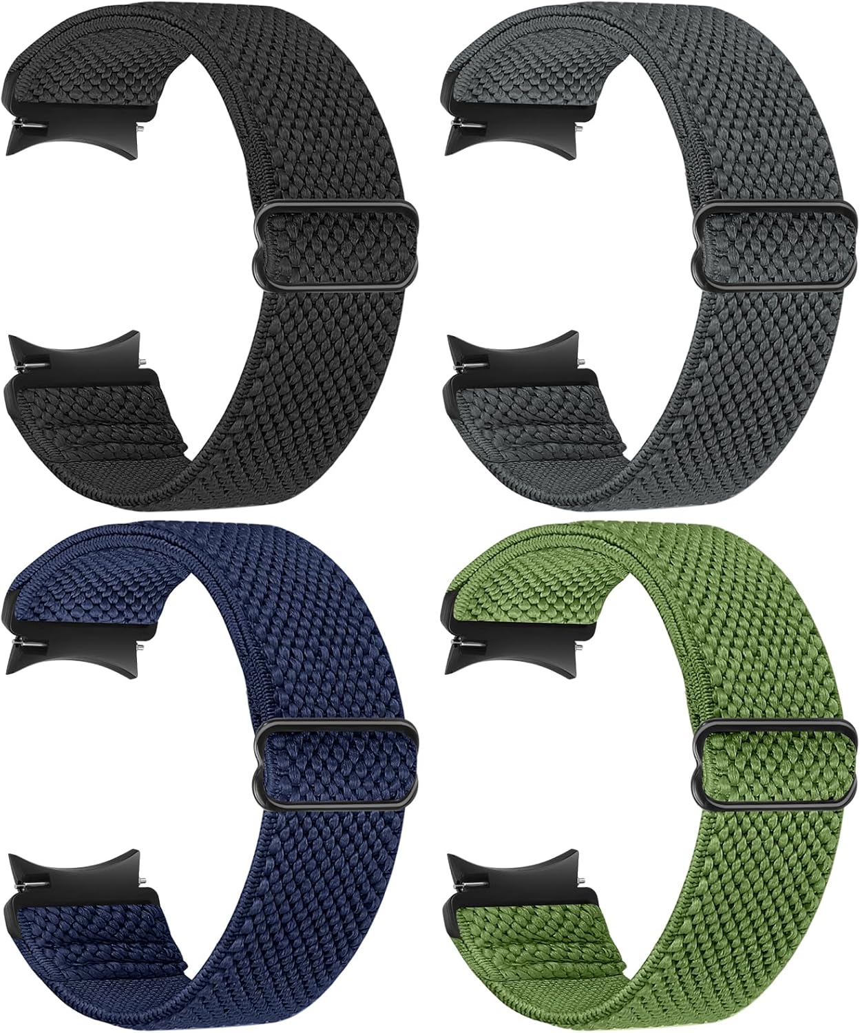 Yunshare Elastic Watch Straps Compatible with Samsung Galaxy Watch 7/6/5/4/FE 40...