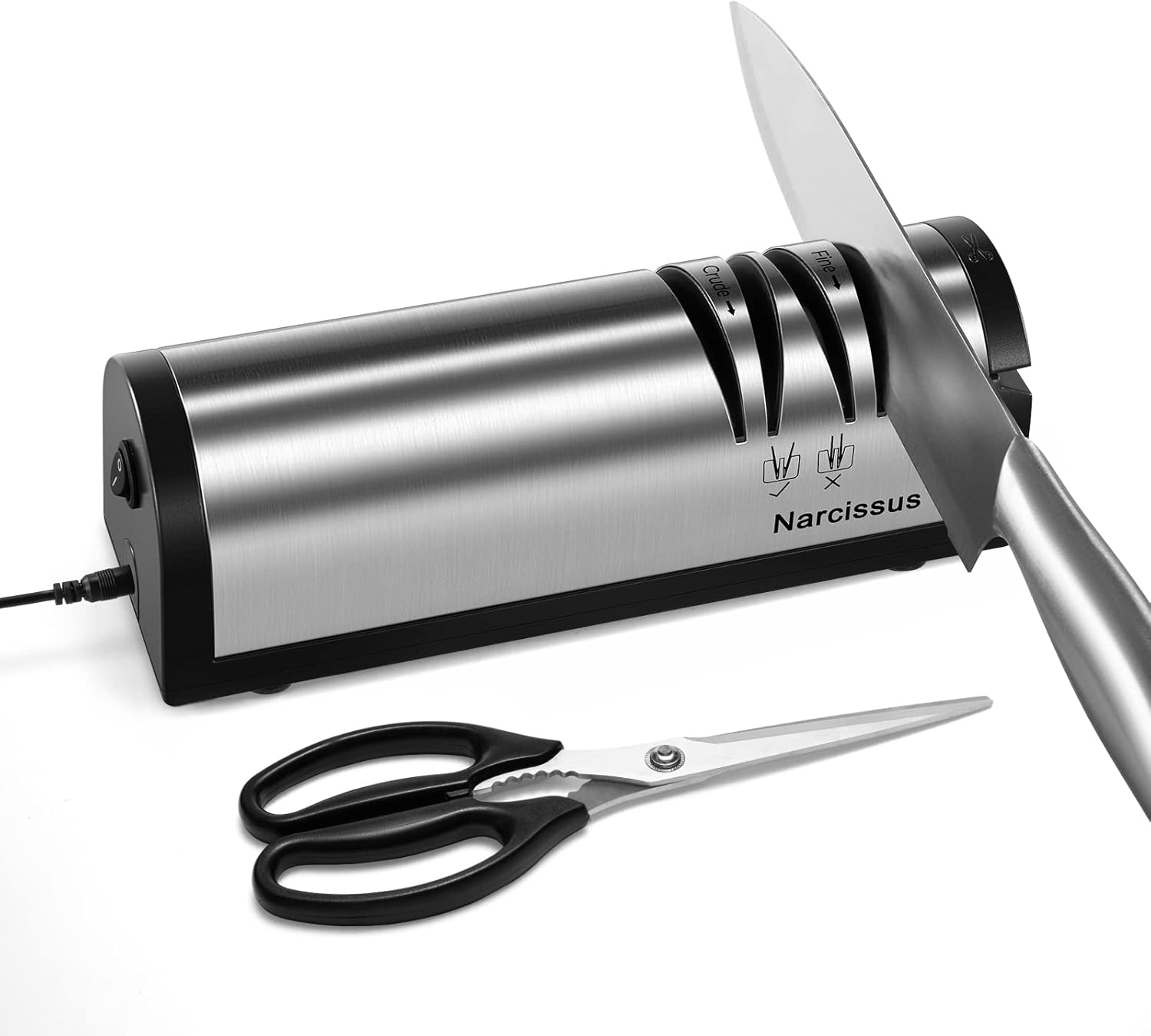 Narcissus Knife Sharpener, Professional 2 Stage El...