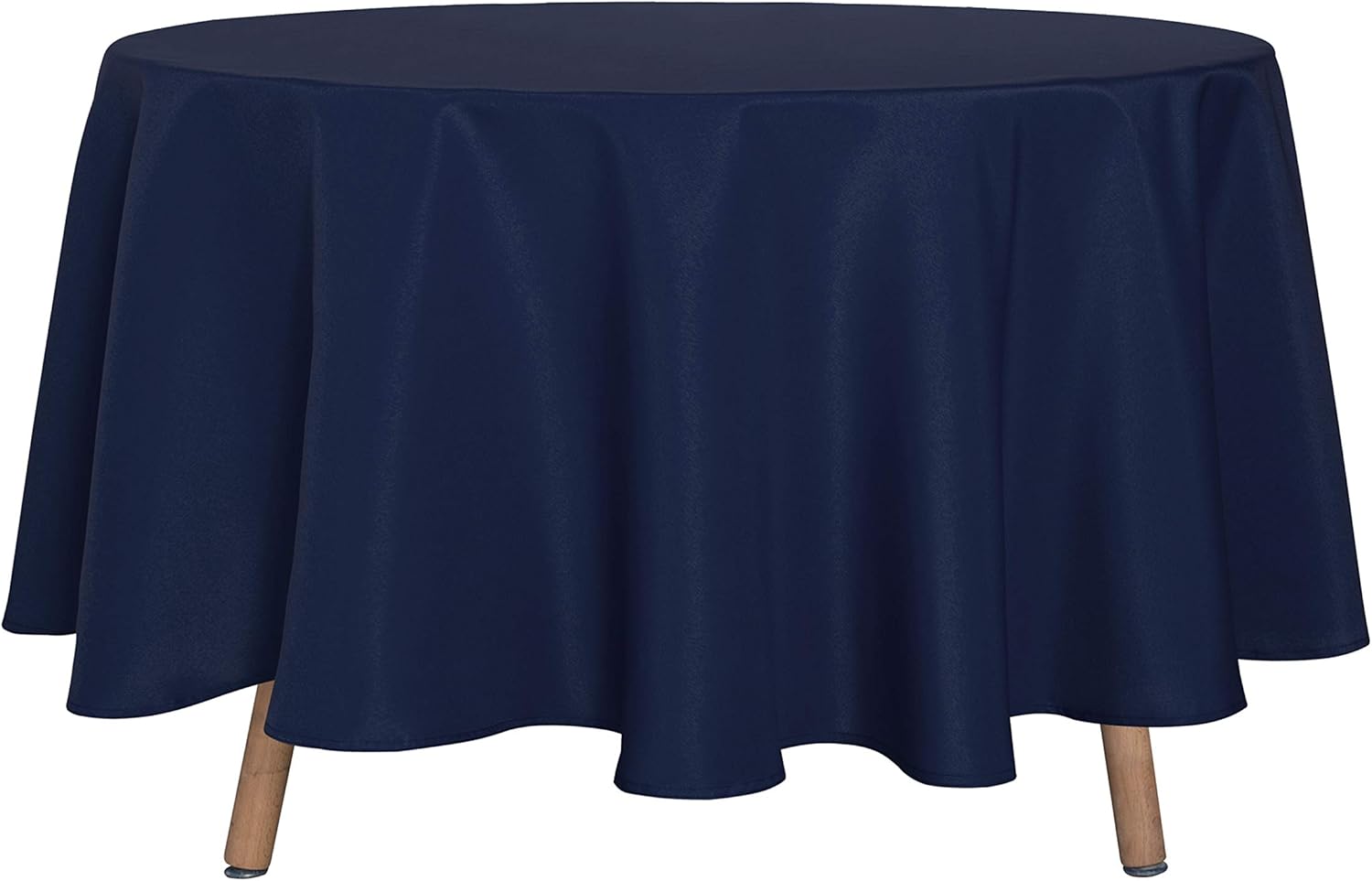 sancua Round Tablecloth - 90 Inch - Water Resistant Spill Proof Washable Polyest...