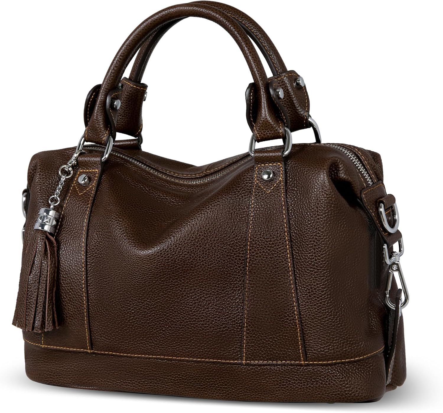 HESHE Leather Purses and Handbags for Women Shoulder Tote Work Bags Hobo Purse C...