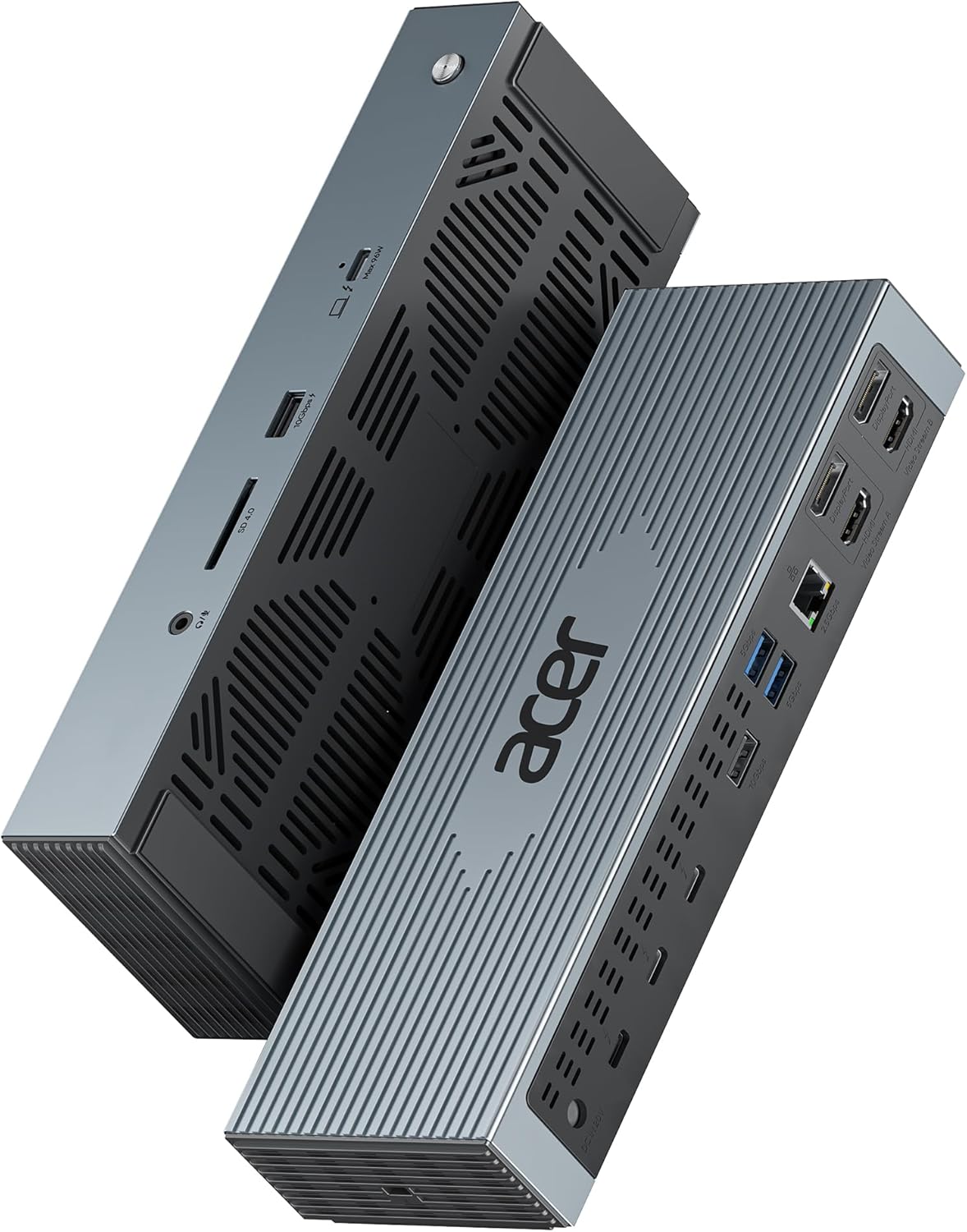 Acer 16-in-1 8K Thunderbolt 4 Dock Support DisplayLink Quad Monitors, USB C Dock...