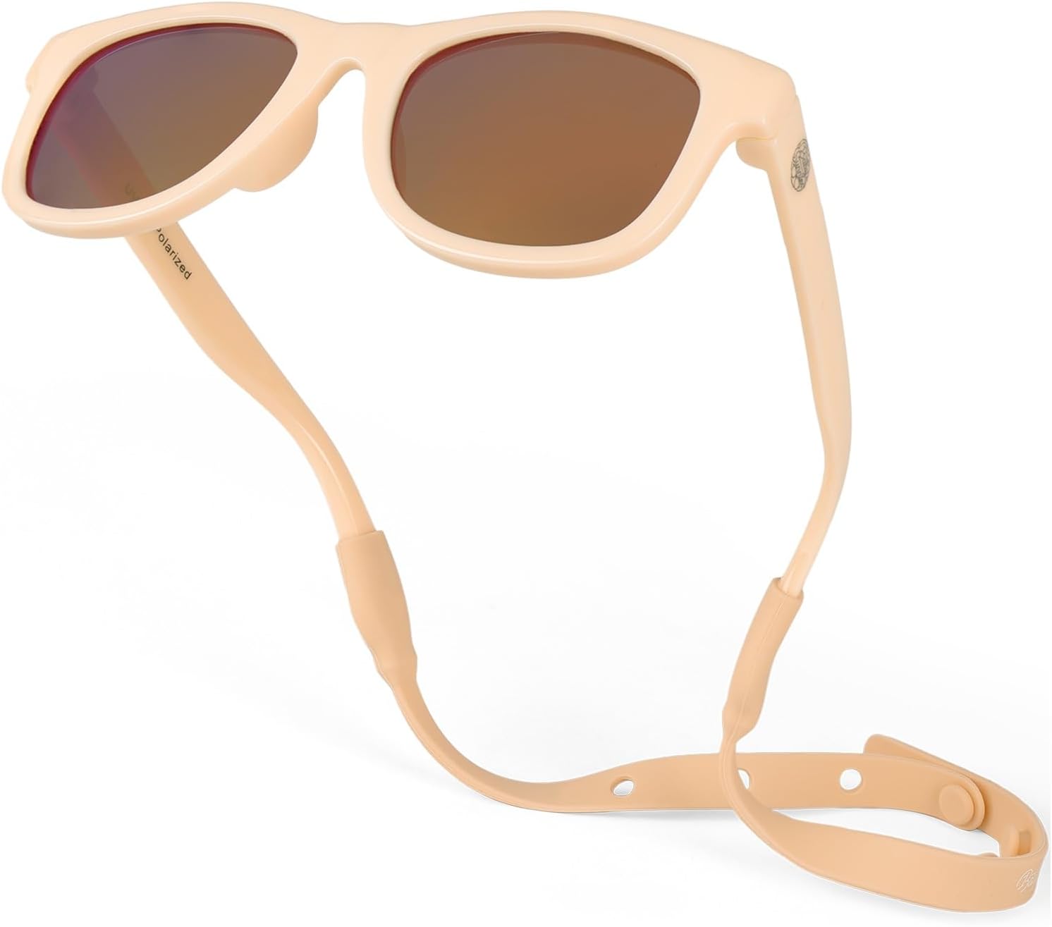 Polarized Baby Sunglasses With Strap - Unbreakable Flexible Infant Sunglasses Fo...