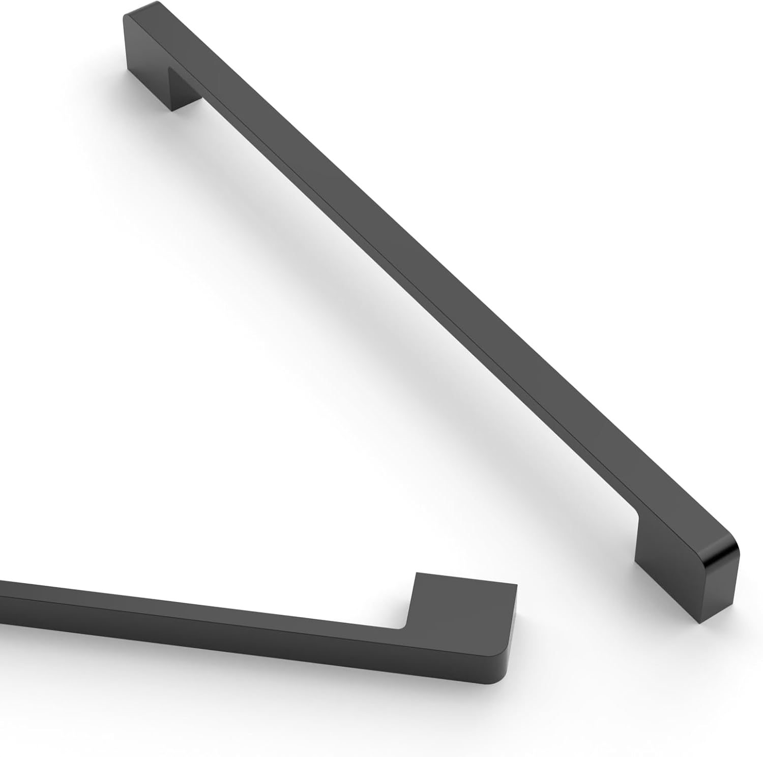 Asidrama 10 Pack 10 Inch(256mm) Matte Black Kitchen Cabinet Handles, Cabinet Pul...