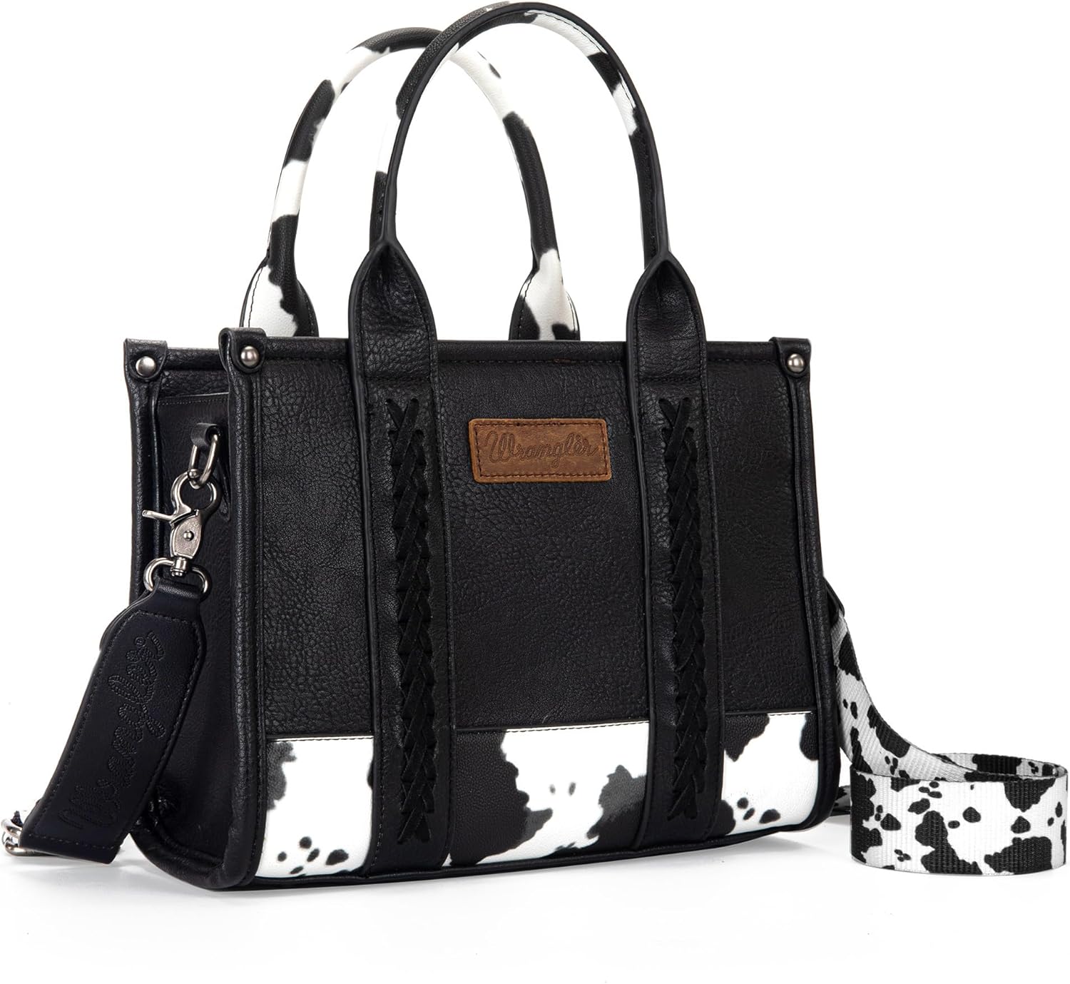 Montana West × Wrangler Tote Bag for Women Western Cow Print Purse Designer Top...