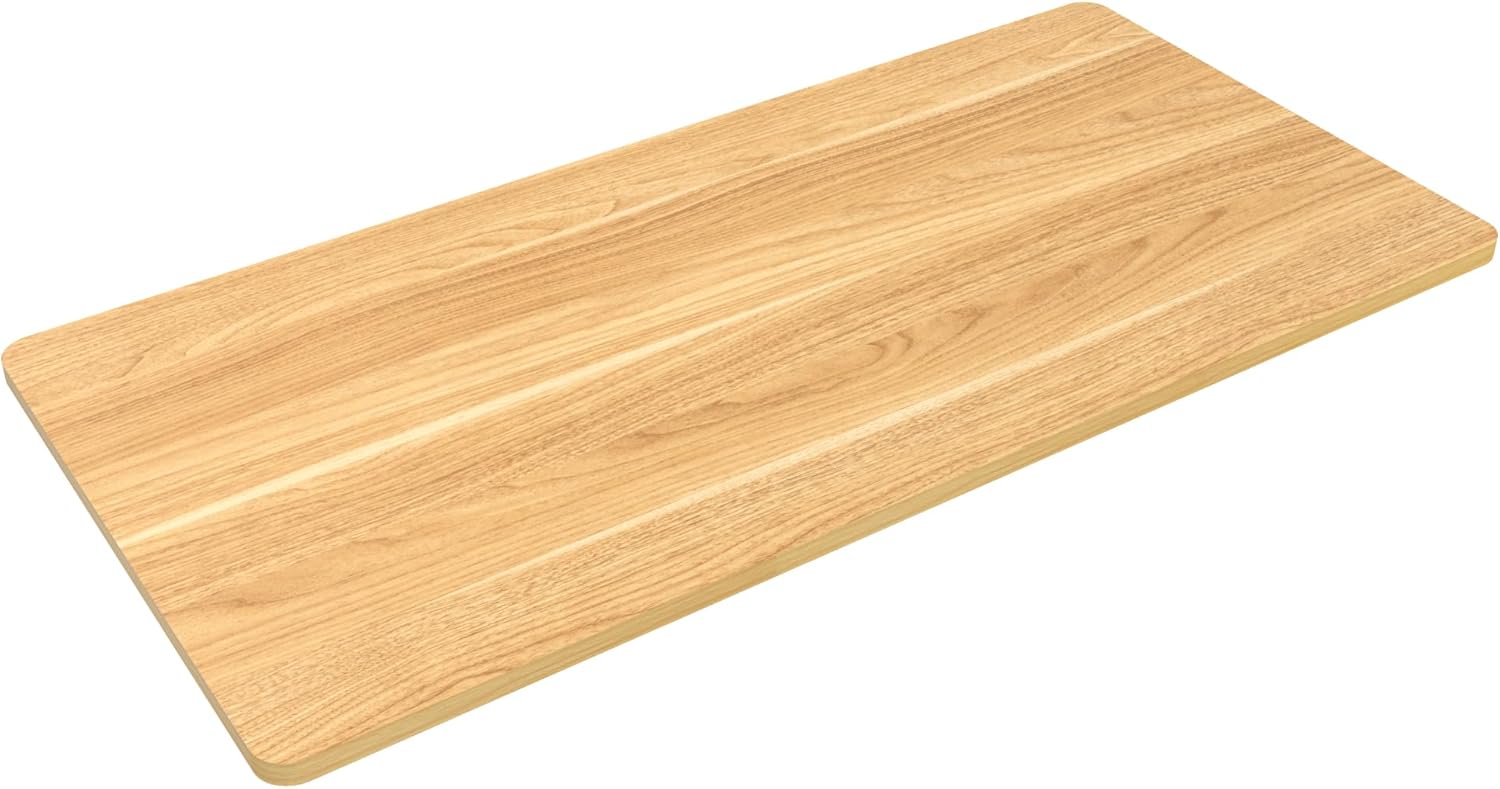 FLEXISPOT Whole Piece 60"x24" Desktop 1" Thickness Height Adjustable Desk Rectan...