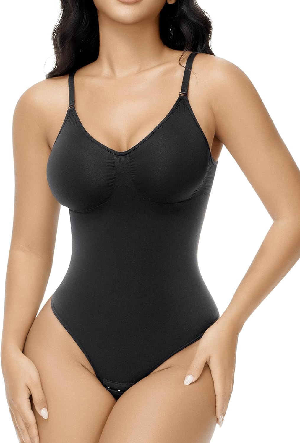 Shapewear Tummy Control Bodysuit for Women Seamless Body Shaper Sculpting Snatch...