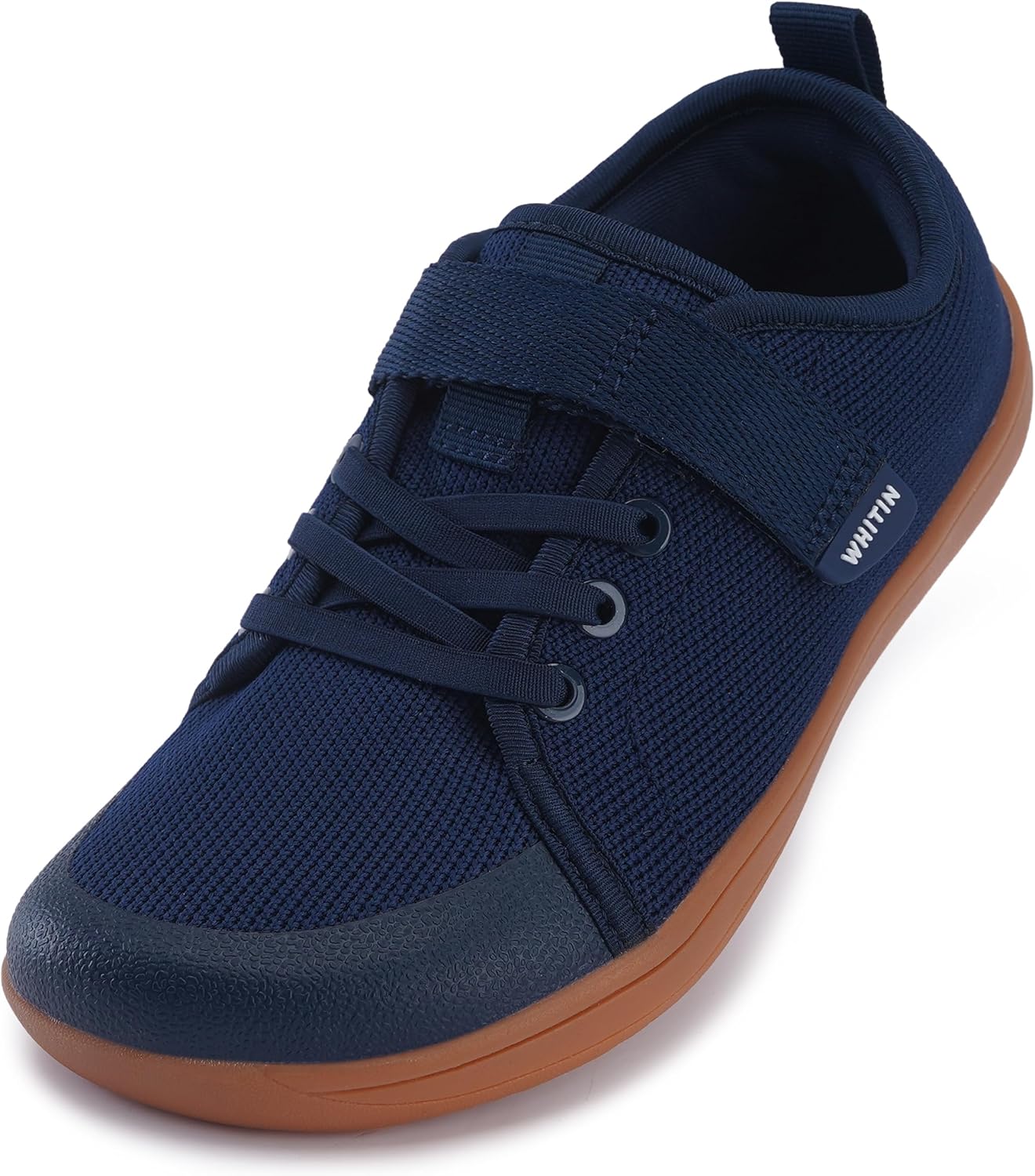 WHITIN Little/Big Kid Barefoot Shoes | Boys/Girls Lace-up Minimalist Sneakers |...