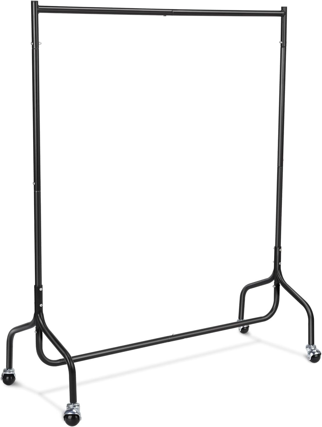 dosleeps Clothes Rails 4FT Clothing Rail on Wheels Metal Heavy Duty Carment Hang...