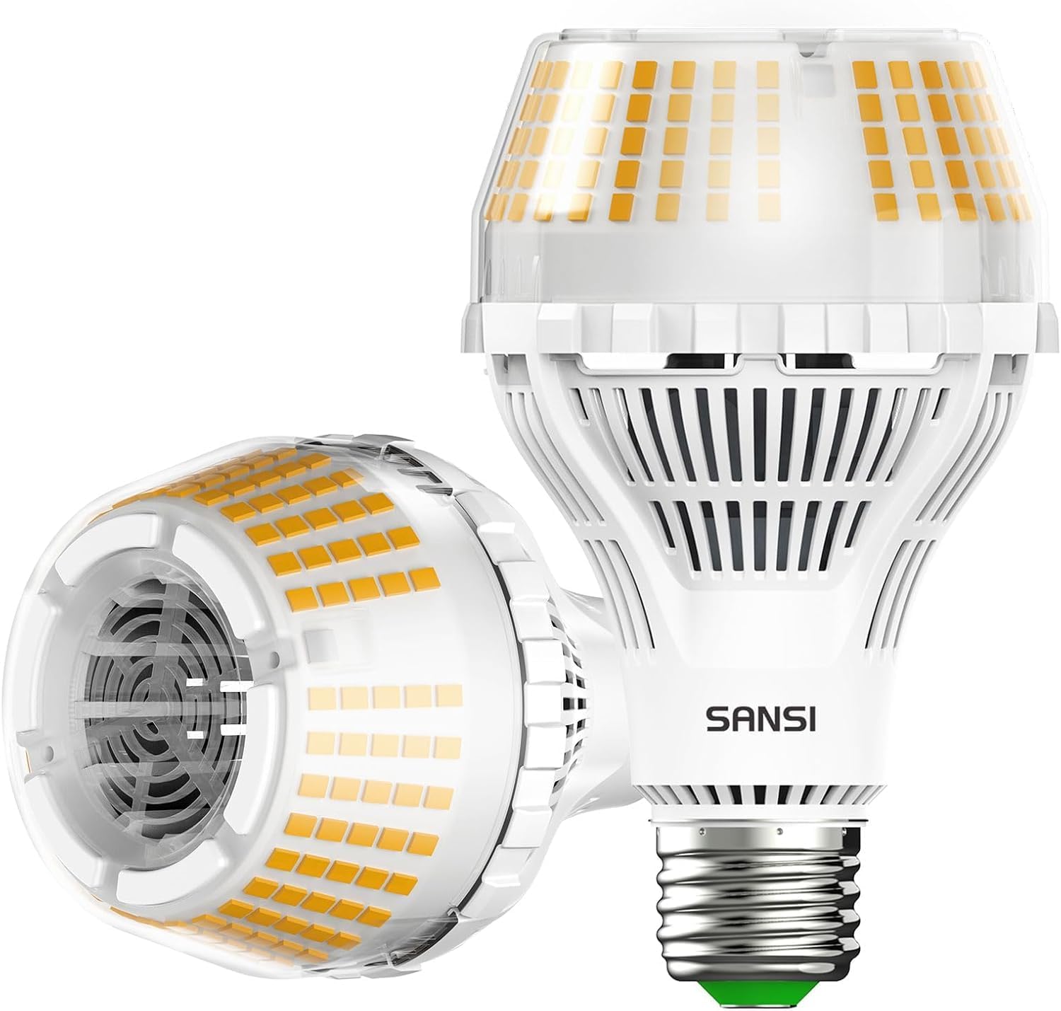SANSI Dimmable LED Light Bulb 250 Watt Equivalent, 3000K Soft Warm White 4000 Lu...