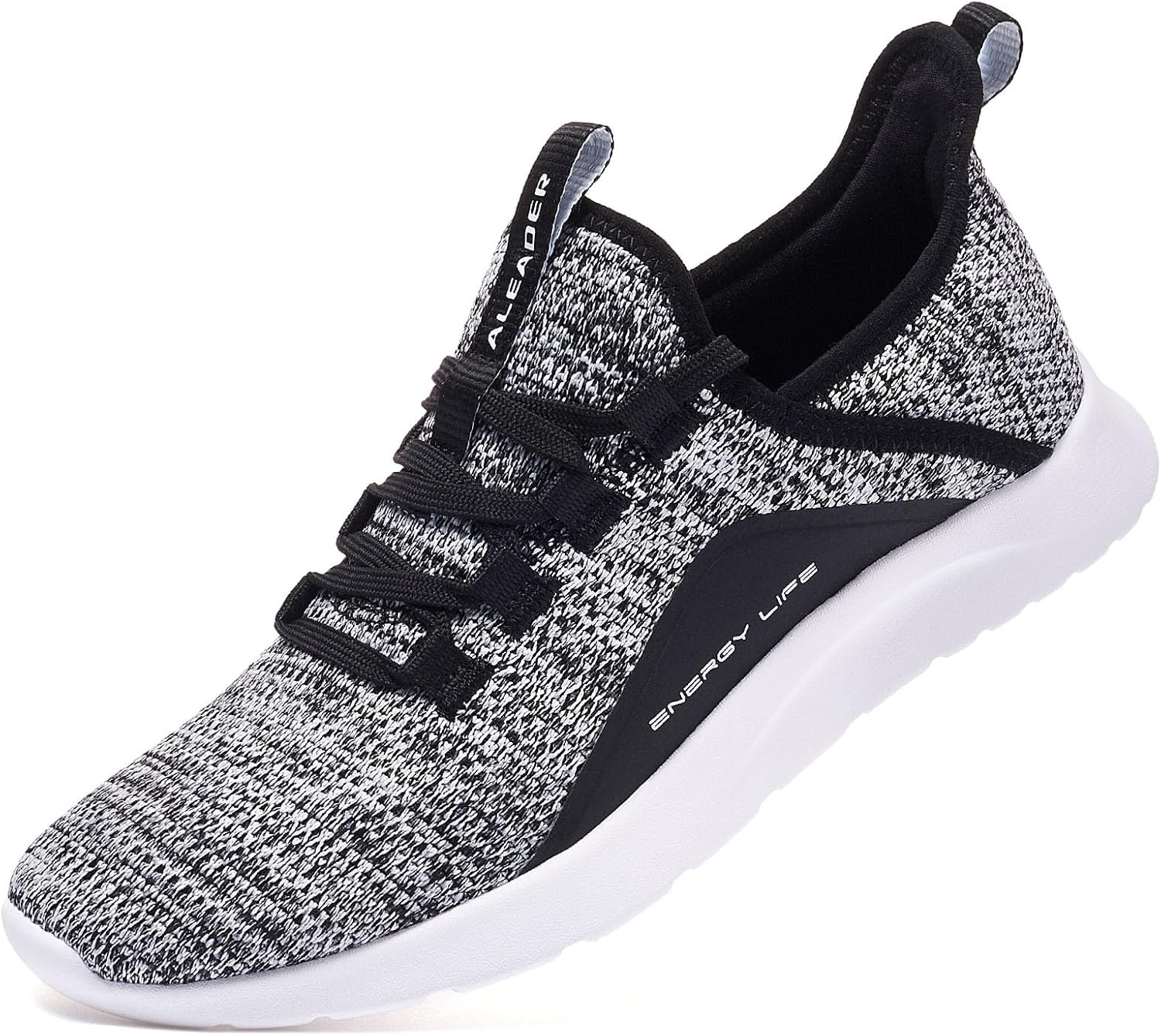 ALEADER Women's Energycloud Lightweight Slip On Walking Running Shoes 6.5 Black...