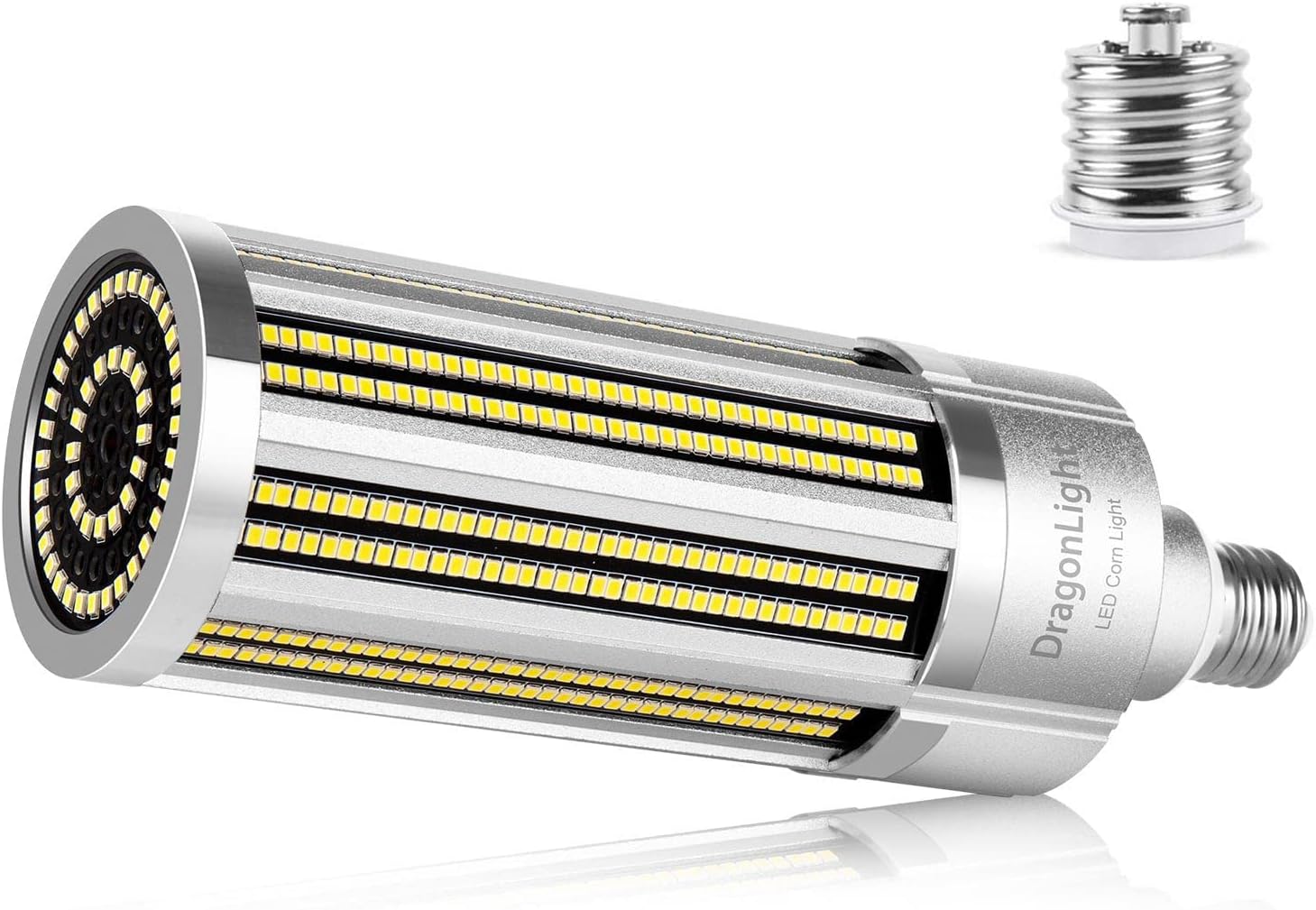 DragonLight 120W Commercial Grade Corn LED Light Bulb Fanless(400 Watt MH/HPS Re...