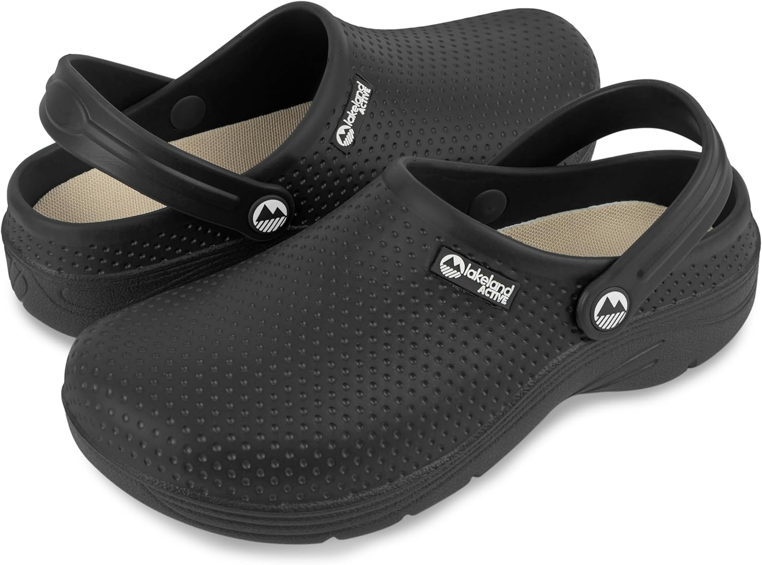 Lakeland Active Men's Dockray Clogs 8 UK Black