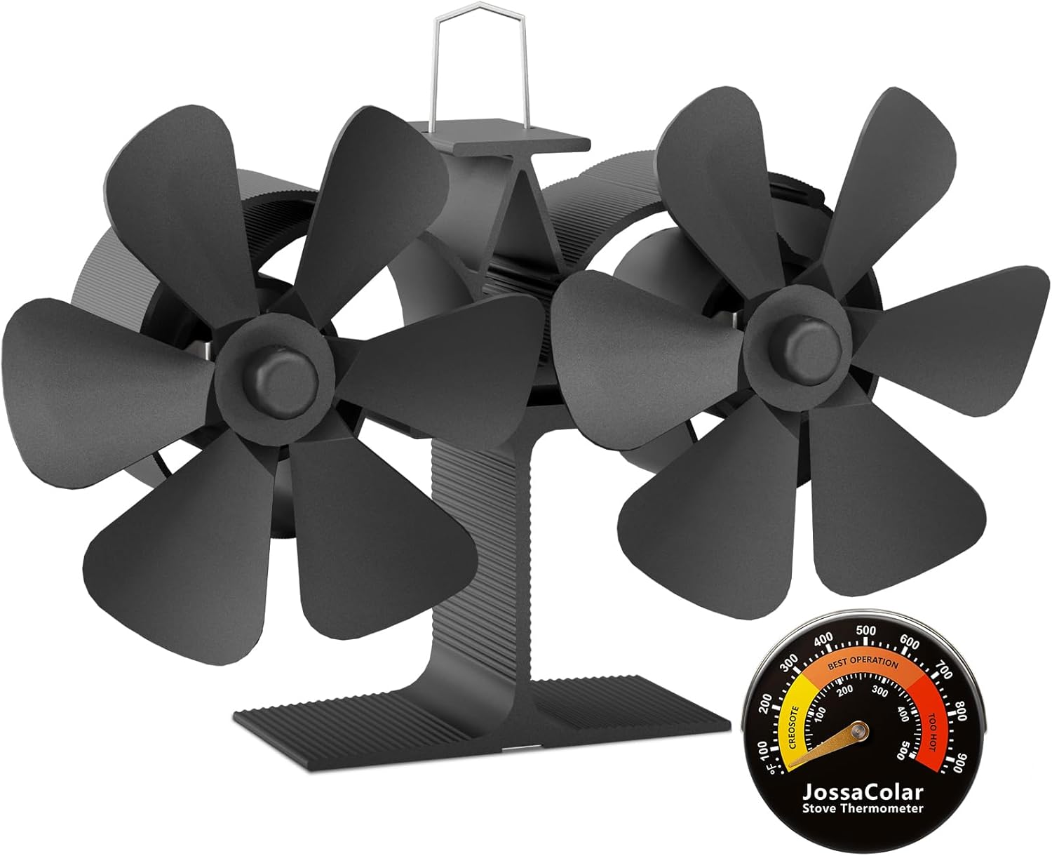 JossaColar Log Burner Fan Silent | Woodburner Stove Fan for Wood Burning Stove |...