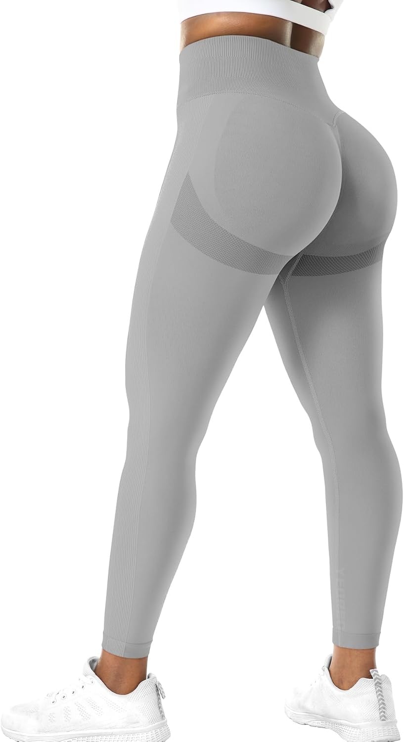 YEOREO Scrunch Butt Lift Leggings for Women Workout Yoga Pants Ruched Booty High...
