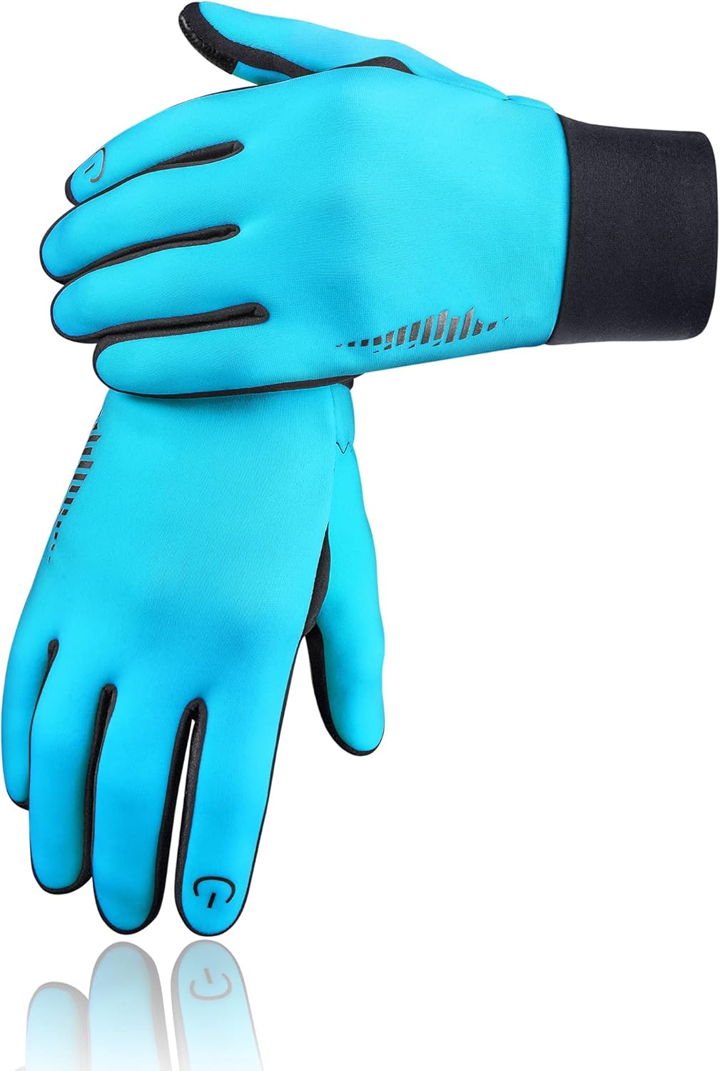 SIMARI Winter Thermal Gloves Men Women Touchscreen Anti-Slip Windproof Gloves Co...
