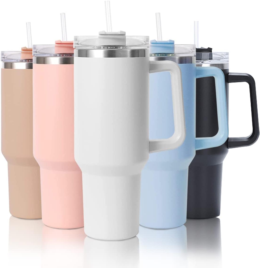 mebiusyhc 40oz Stainless Steel Vacuum Insulated Cup Double Wall Travel Flask Car...