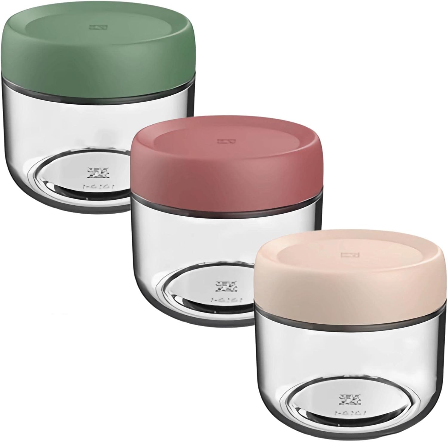 Eidoct 3-Pack 10oz Glass Jar with Screw Lid Leakproof Overnight Oats Container,...