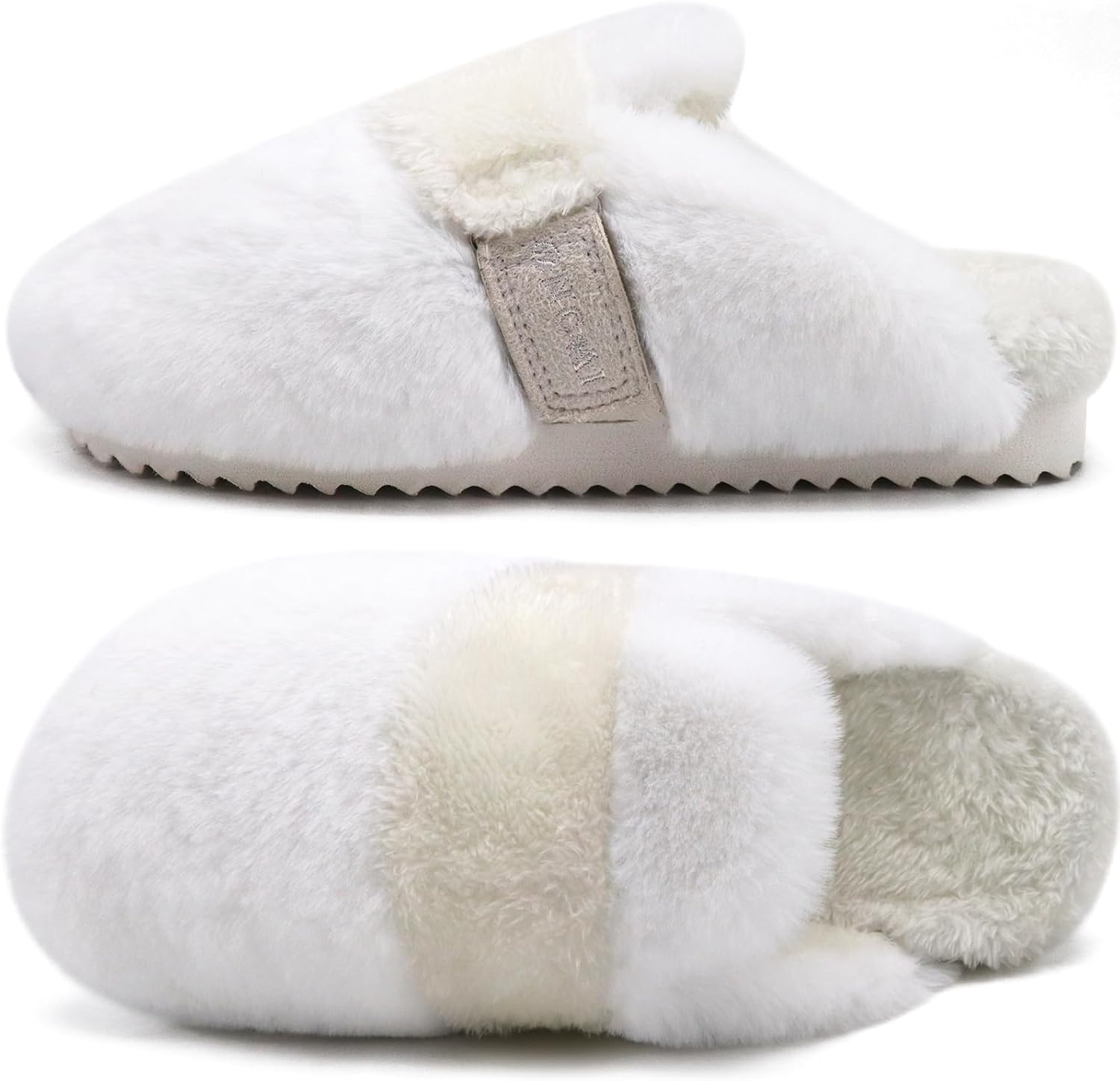 ONCAI Women’s-House-Slippers-Winter-Fluffy-Slipper-for-Women Knitted Fleece Memo...