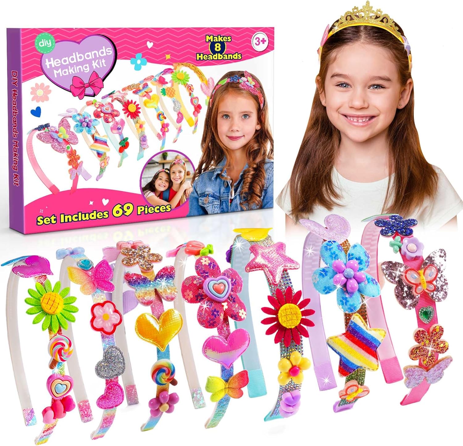 3-12 Year Old Girl Gifts, Arts and Crafts for Kids Toys for 3-10 Years Olds Girl...