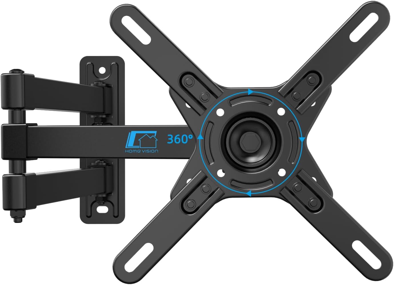 HOME VISION Long Reach TV Wall Bracket [360° Rotation] [180° Swivel] [21.9"/55.6...