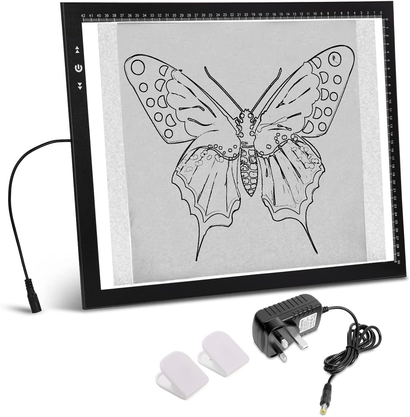 HSK A3 Artist tracing Light Box Copy Table, 12V1A Adapter Power Dimmerable 6000...
