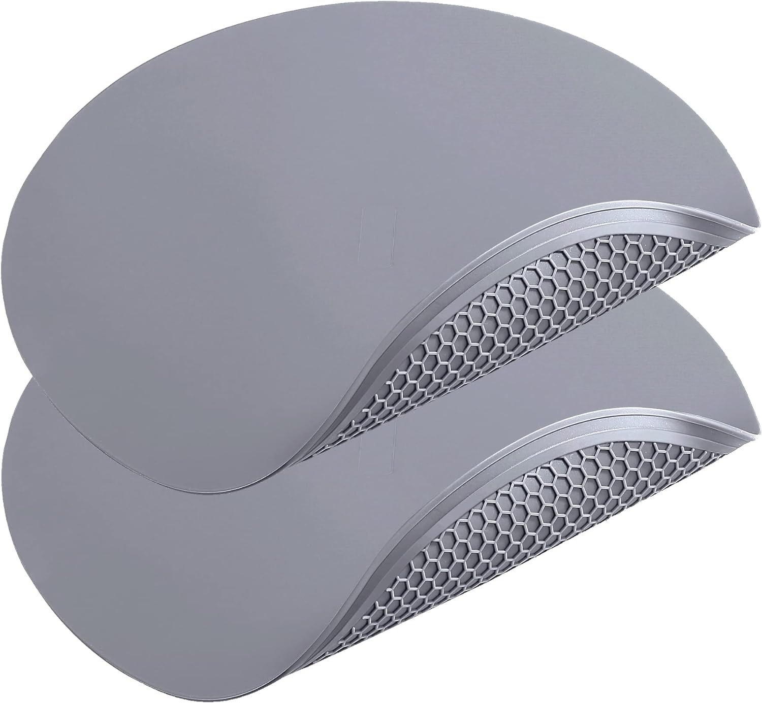 To encounter Silicone Microwave Mat - Round 12" x 12" - Set of 2 Heat Resistant...