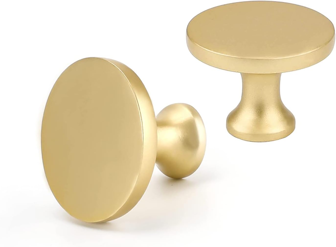 goldenwarm 10Pack Gold Knobs for Dresser, Gold Cabinet Knobs Matte Gold Drawer K...