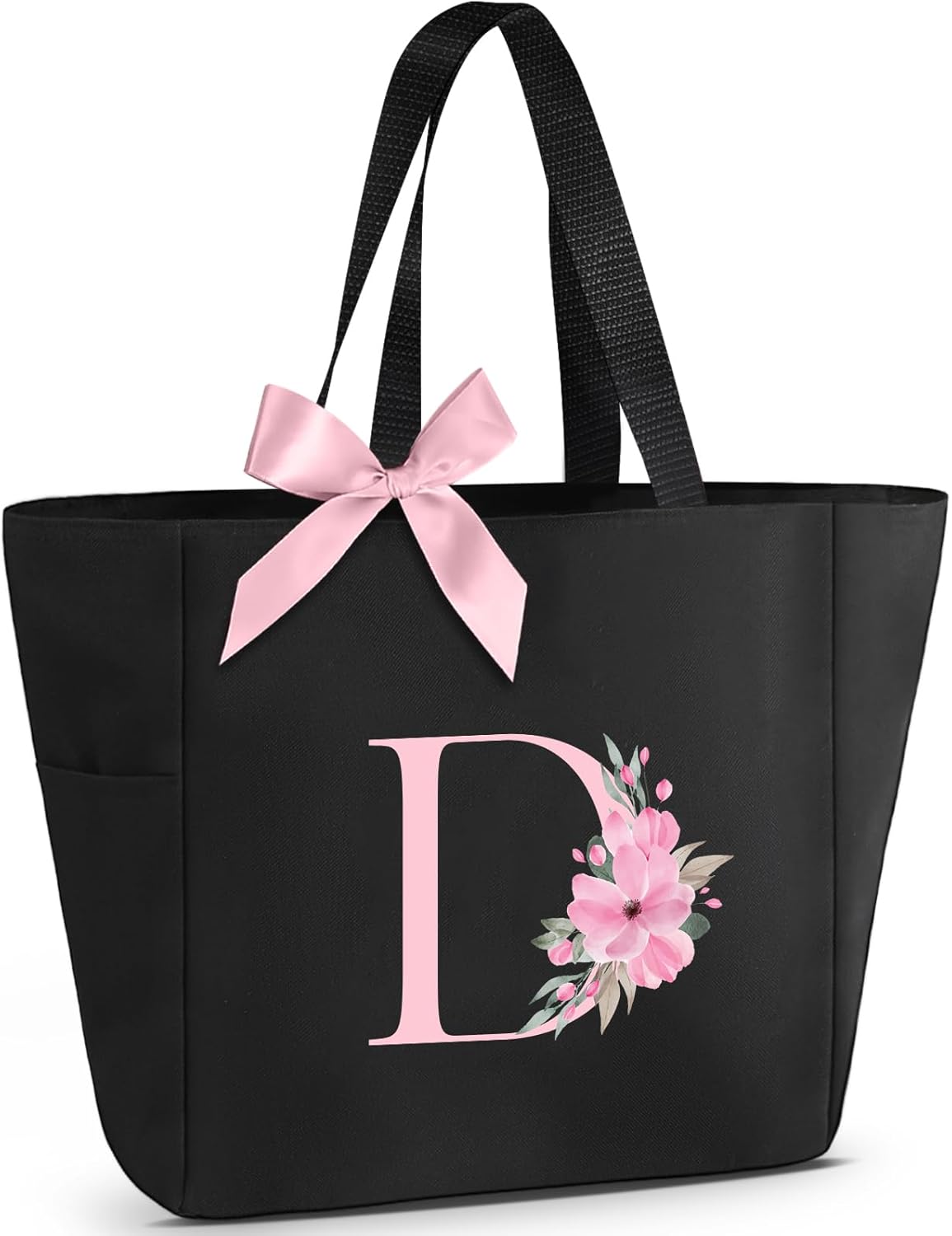 Vavabox A-Z Initial Personalized Tote Bag,Waterproof Gifts for Women, Bridesmaid...
