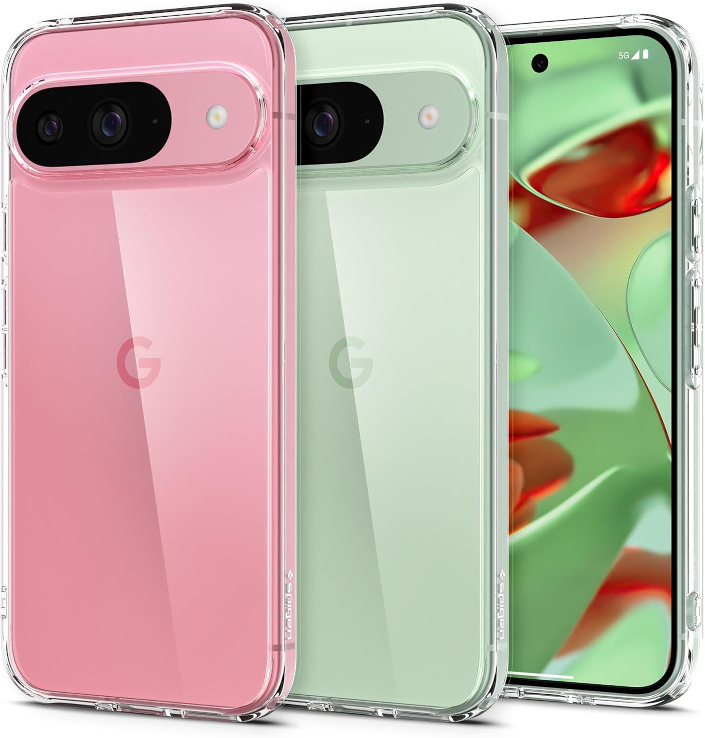 Spigen Ultra Hybrid Case for Google Pixel 9/9 Pro [Anti-Yellowing][Slim Protecti...