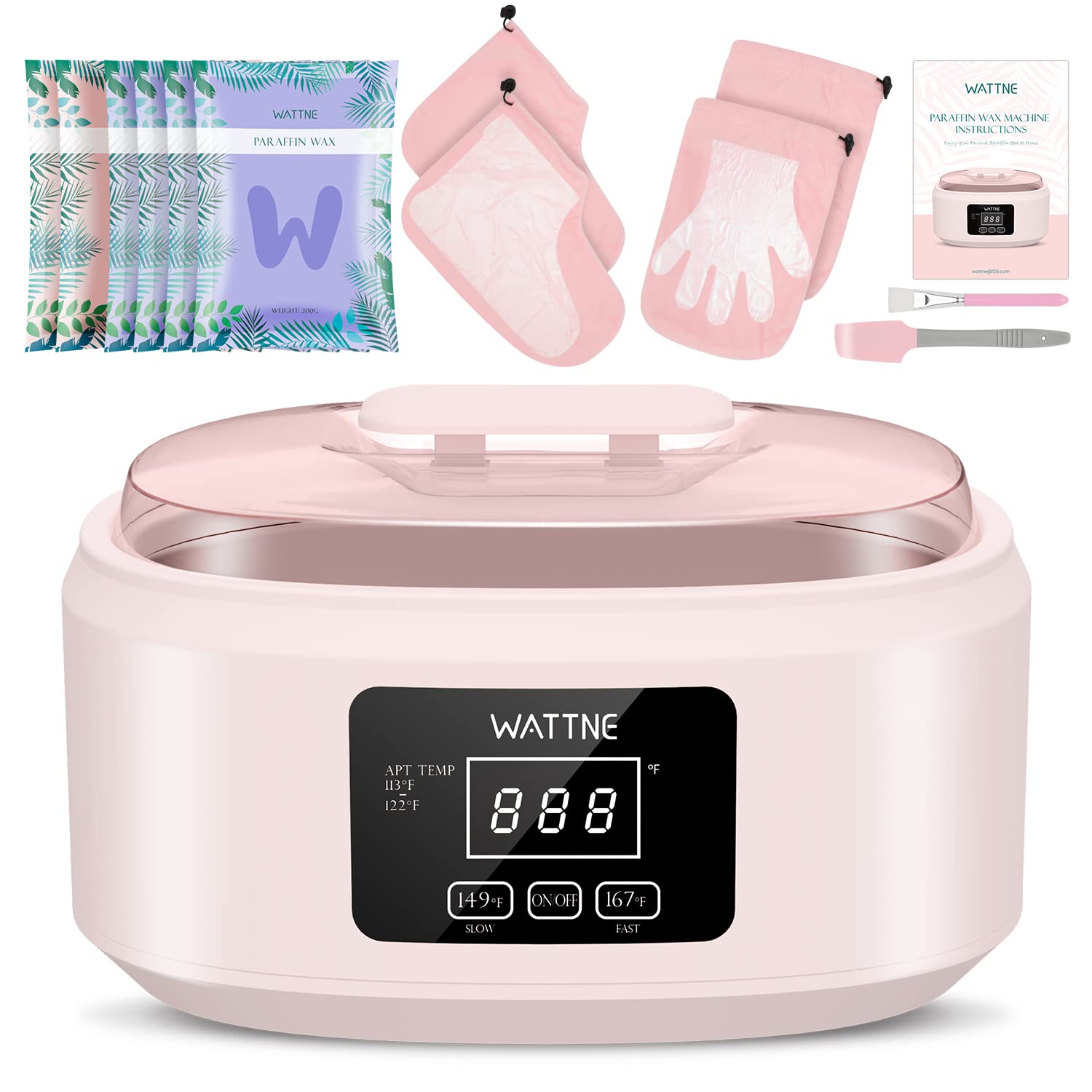 Paraffin Wax Machine for Hand and Feet -Paraffin Wax Warmer Moisturizing Kit Aut...