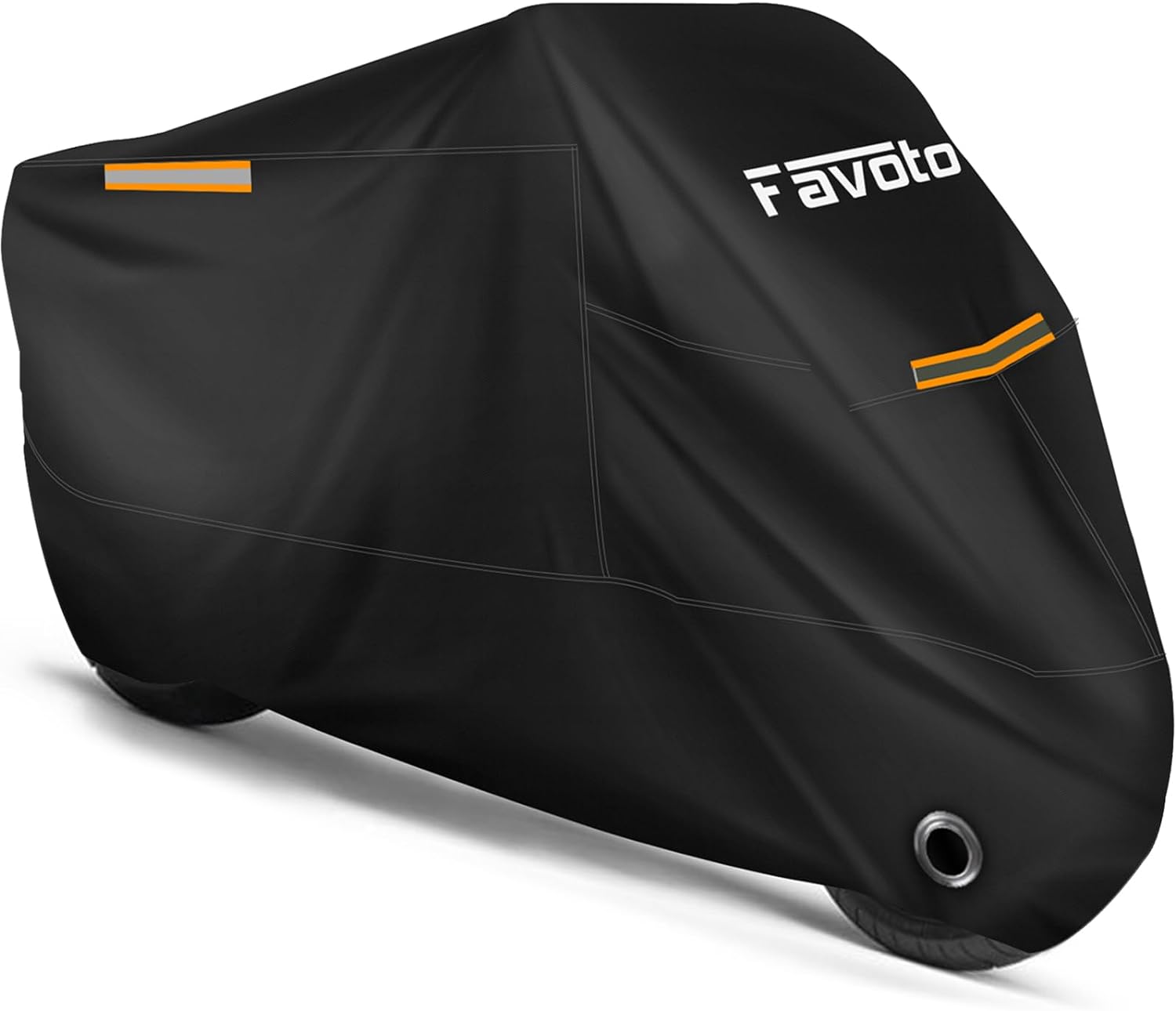 Favoto Motorcycle Cover All Season Universal Weather Quality Waterproof Sun Outd...