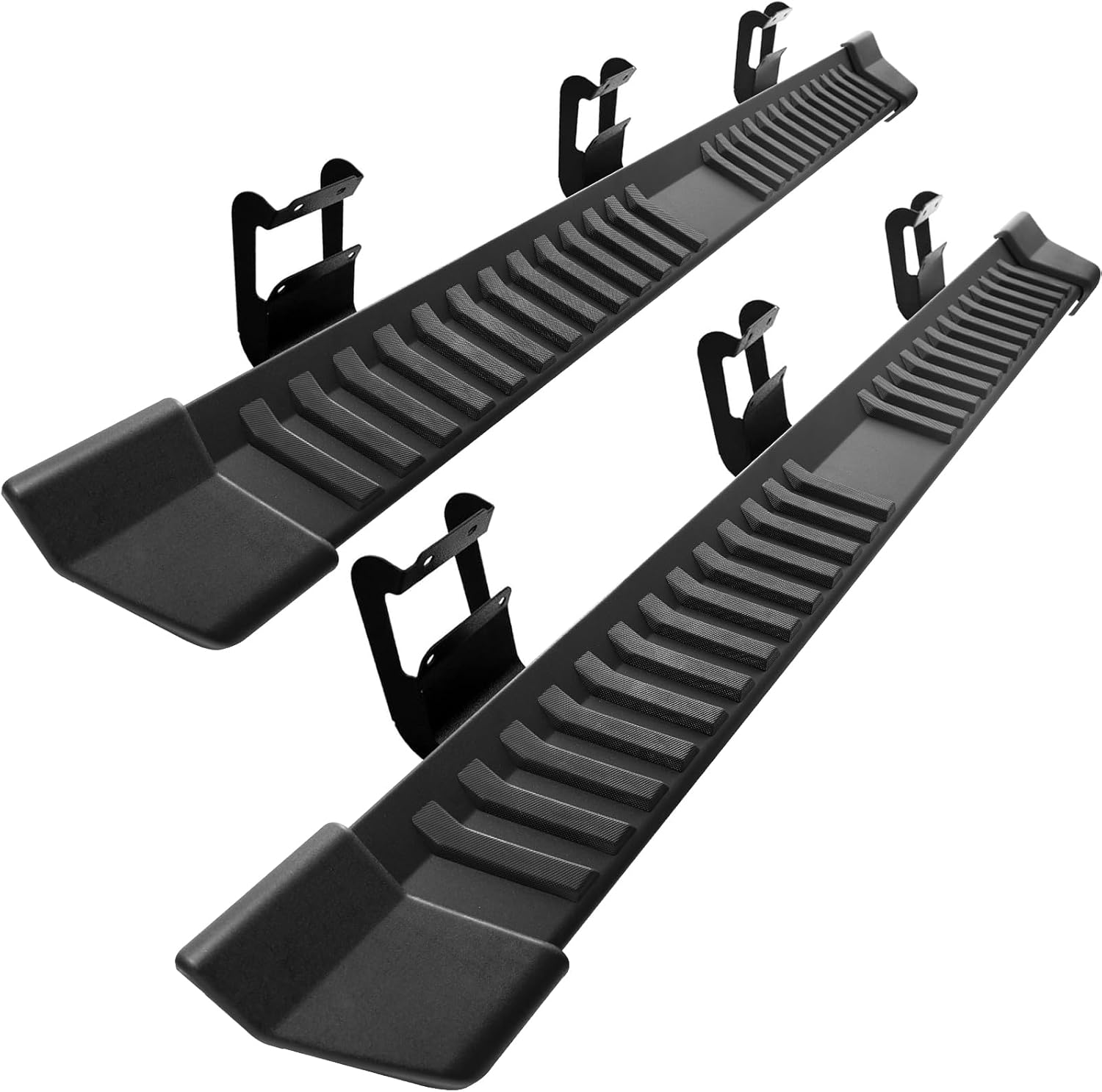 COMNOVA Pair Running Board Nerf Bar Compatible with 17-24 Ford F250 Superduty Cr...