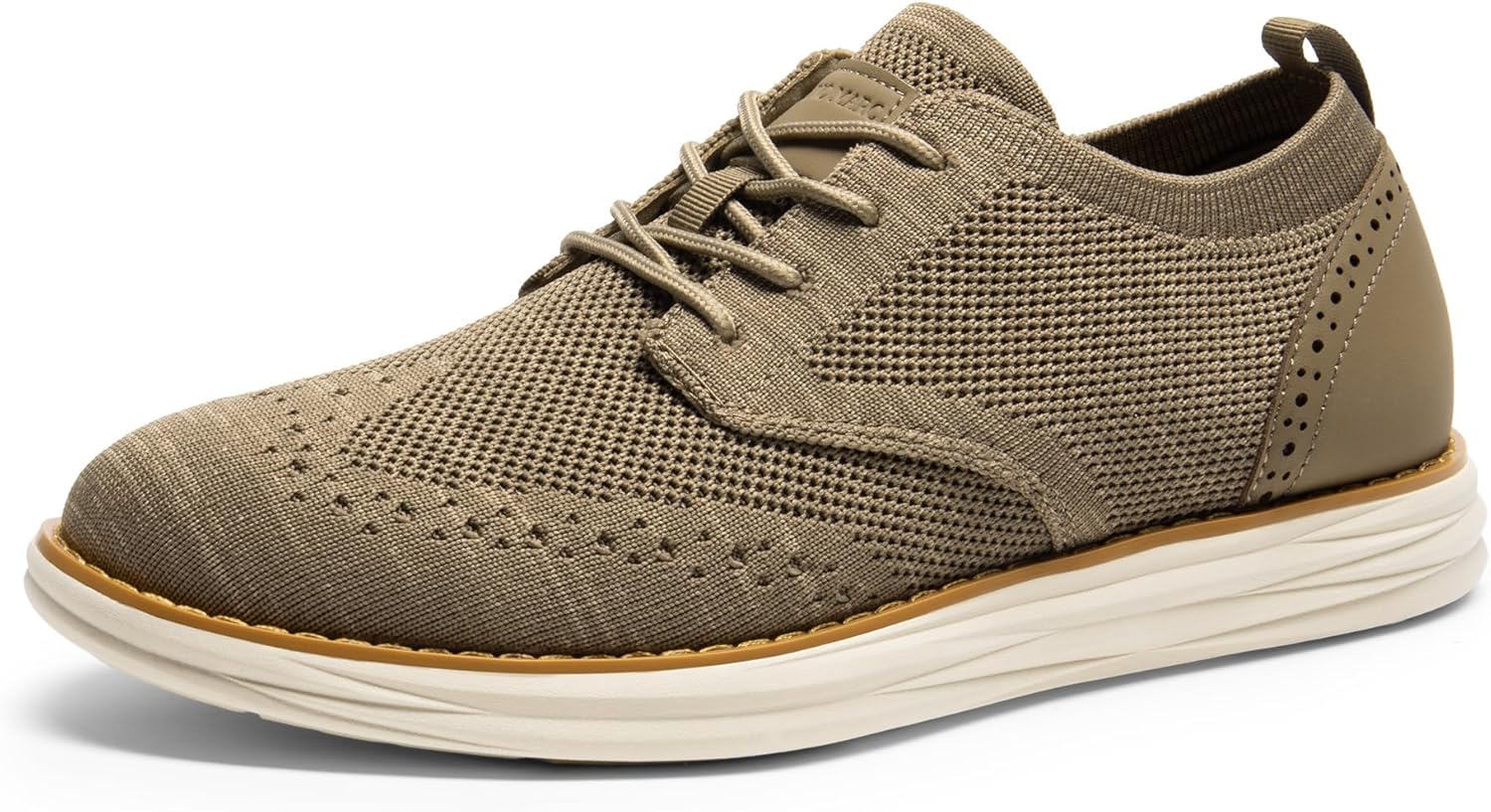 Bruno Marc Men's KnitFlex SmartCraft Mesh Oxfords Sneakers Casual Dress Lace-Up...