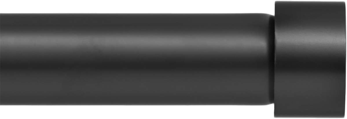 Ivilon Drapery Window Curtain Rod - End Cap Style Design 1 Inch Pole. 28 to 48 I...