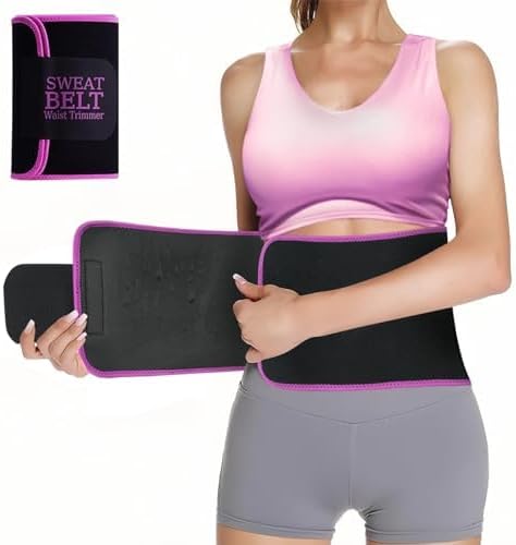 LKV Sweat Waist Trainer for Women Belly Fat Neoprene Waist Trimmer for Women Wor...