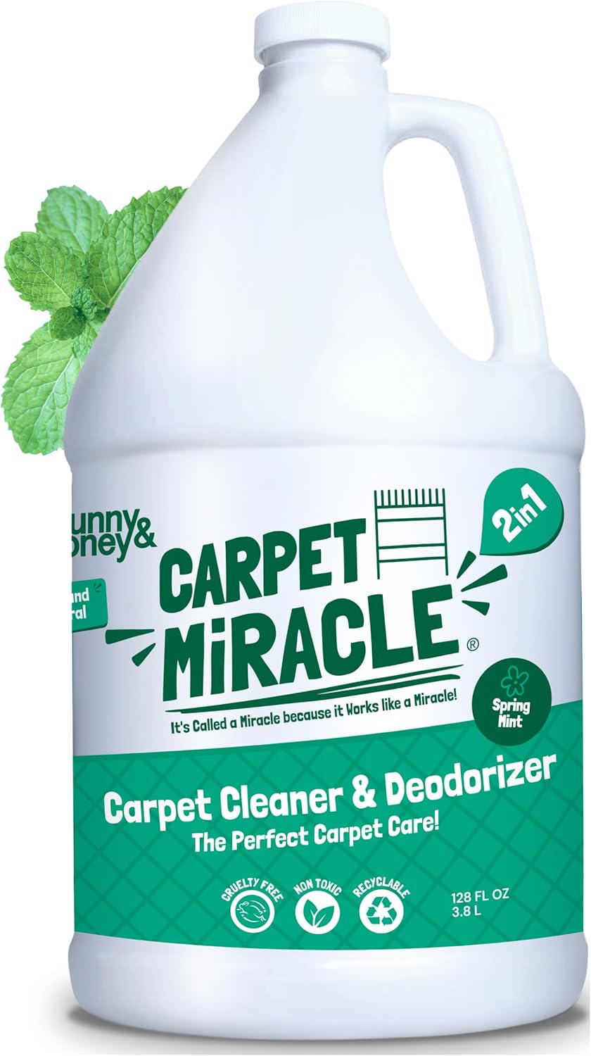 Sunny & Honey Carpet Miracle - Carpet Cleaner Shampoo Solution for Machine Use -...