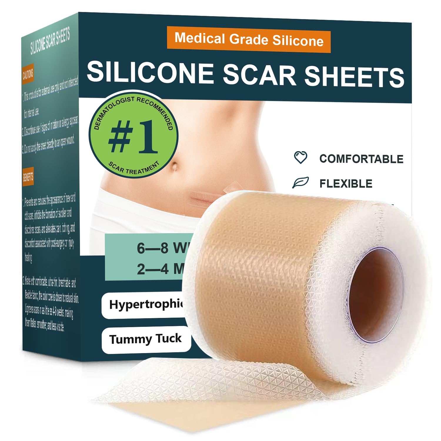 Silicone Scar Sheets,Silicone Scar Tape,Silicone Sheets For Scars,Scar Tape For...