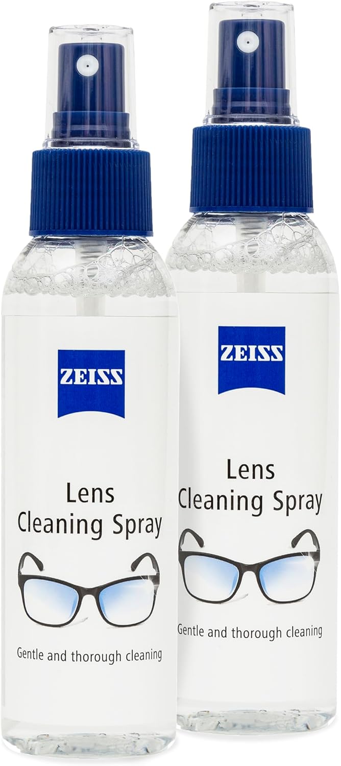 ZEISS Lens Cleaning Spray, Twin Pack for Cleansing Optical Surfaces, Glass and P...