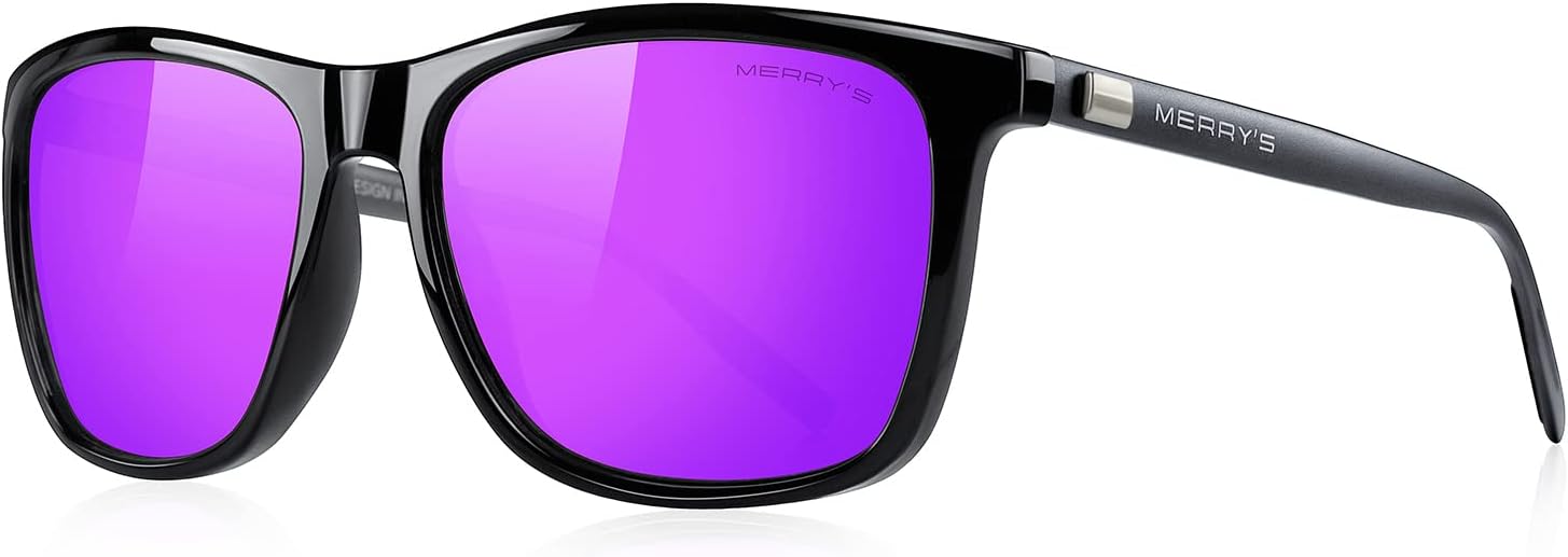 MERRY'S Unisex Polarized Aluminum Sunglasses Vintage Sun Glasses For Men/Women S...